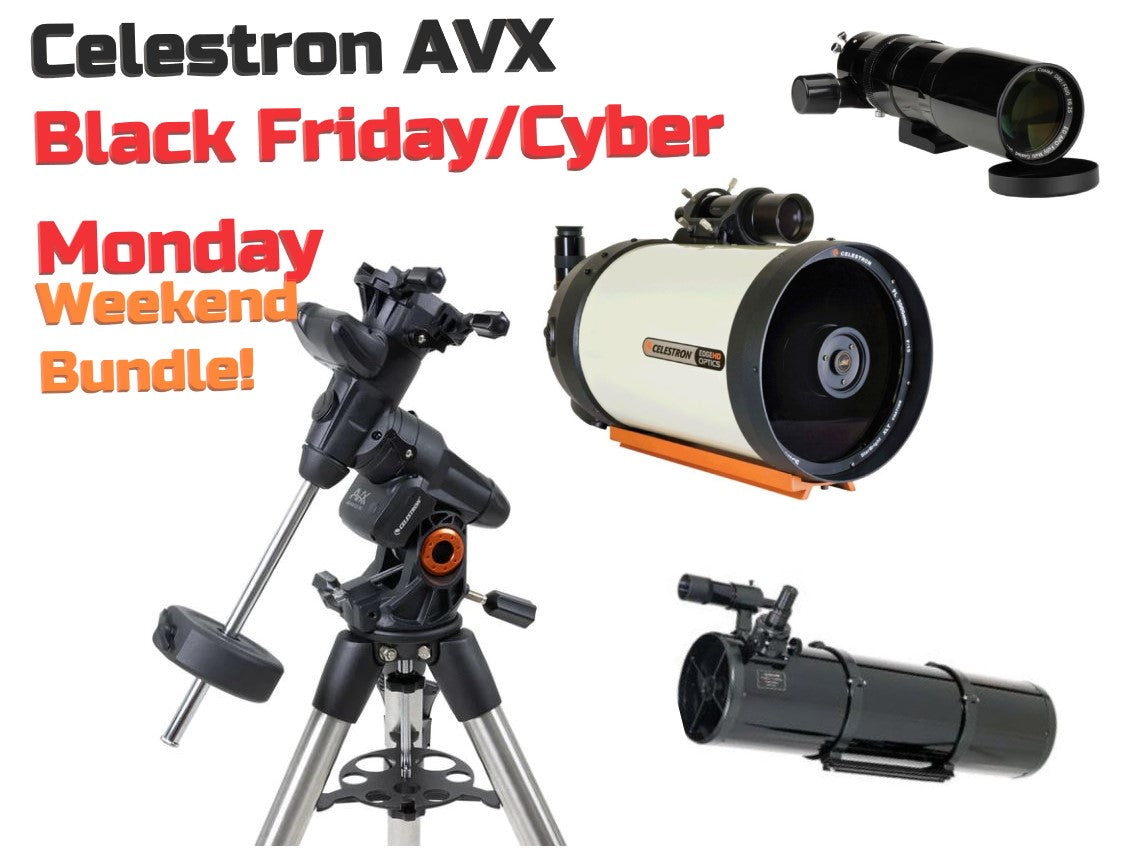 Celestron Advanced VX Telescope - High-Performance Astrophotography & Stargazing Equipment | Perfect for Astronomy Enthusiasts & Night Sky Observation | Black Friday & Cyber Monday Special Deals