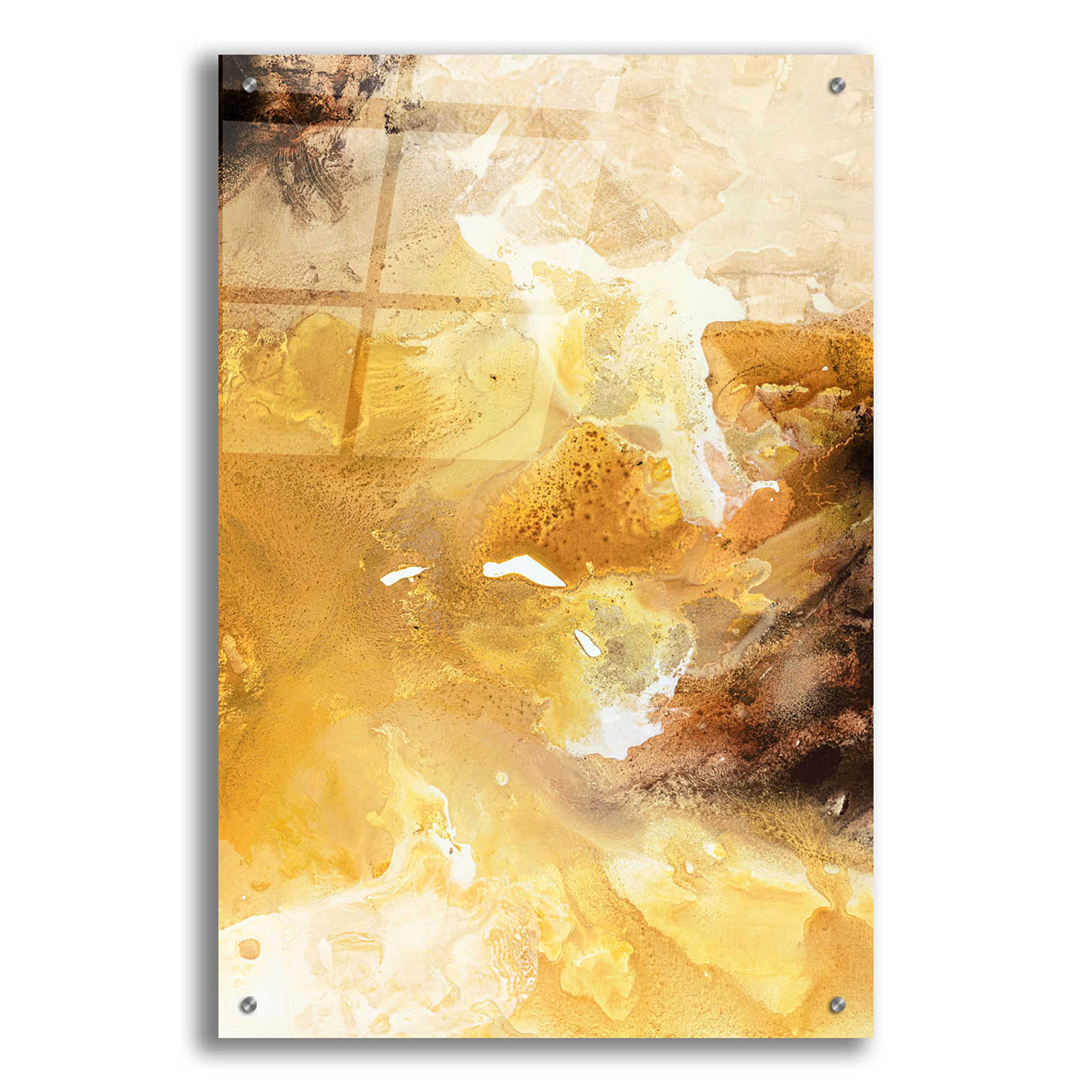Epic Art 'Still Water 6' by Design Fabrikken - Modern Acrylic Glass Wall Art Painting 24x36 Inches - Perfect for Living Room, Bedroom & Office Decor