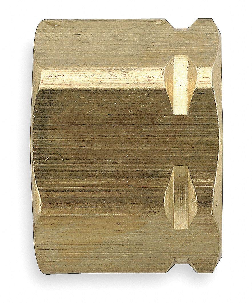 61CA-2 Brass Nut/Sleeve Compression Fitting - 1/8