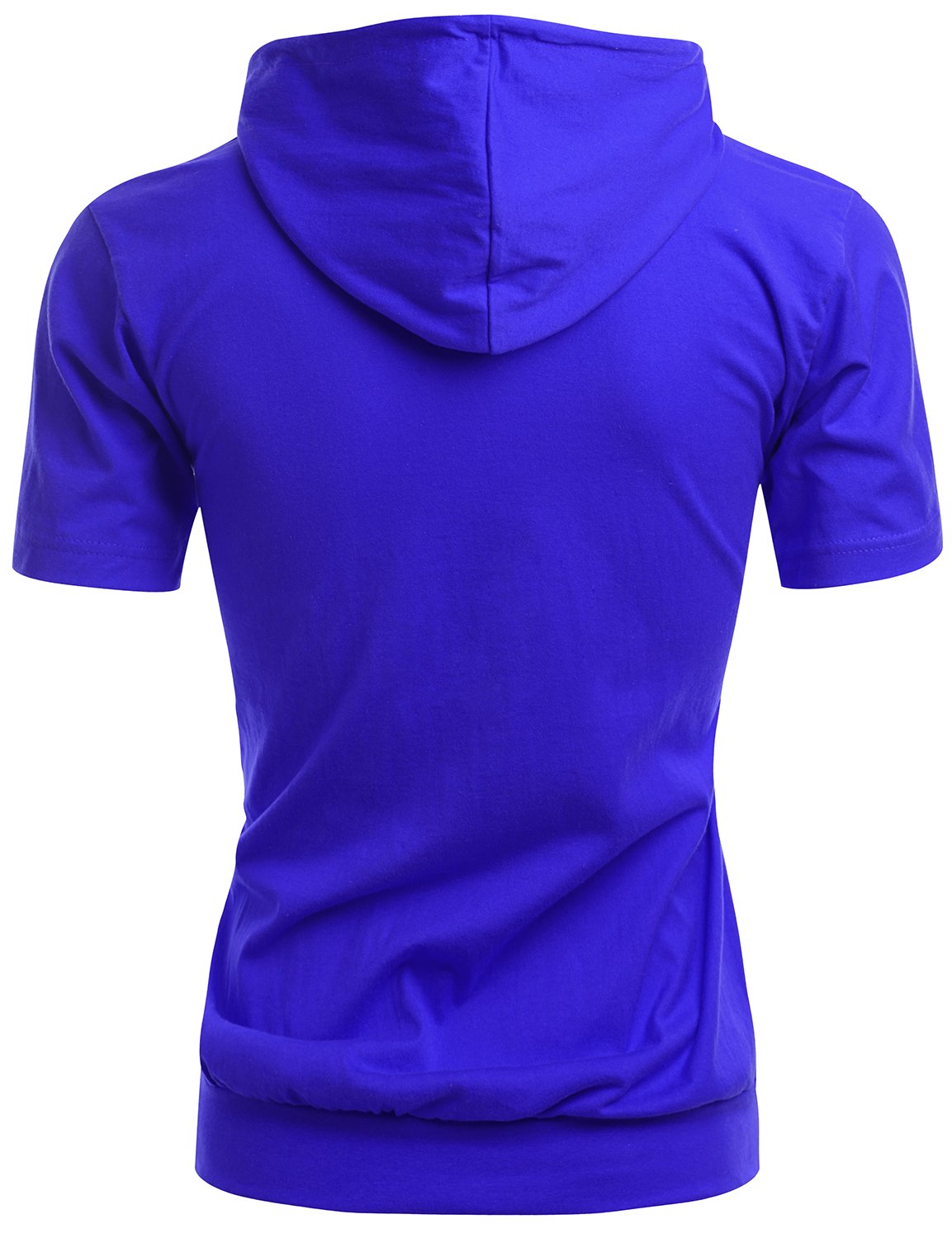 Men's Cotton Zip-Up Hoodie T-Shirt | Comfortable Casual Pullover for Everyday Wear | Perfect for Gym, Running, and Outdoor Activities