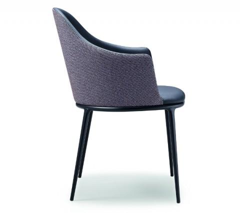 Midj Lea P M TS Armchair - Modern Accent Chair for Living Room, Bedroom, or Office - Stylish and Comfortable Seating Solution for Home Decor
