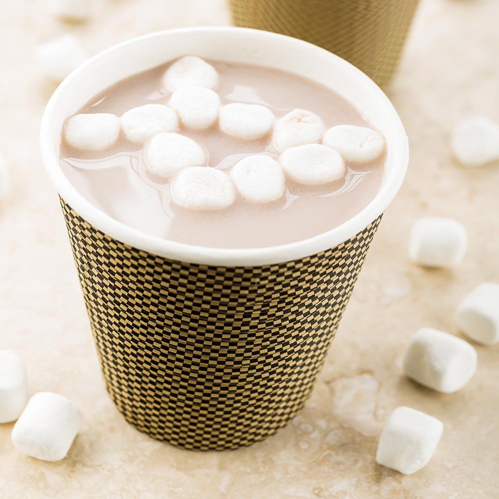 8 oz Disposable Coffee Cups - 25 Pack Spiral Wall Hot Paper Cups for Coffee, Tea & Hot Drinks | Double Wall Insulated Design, Pin Check Pattern | Lids Sold Separately | Perfect for Cafes, Offices & Home Use