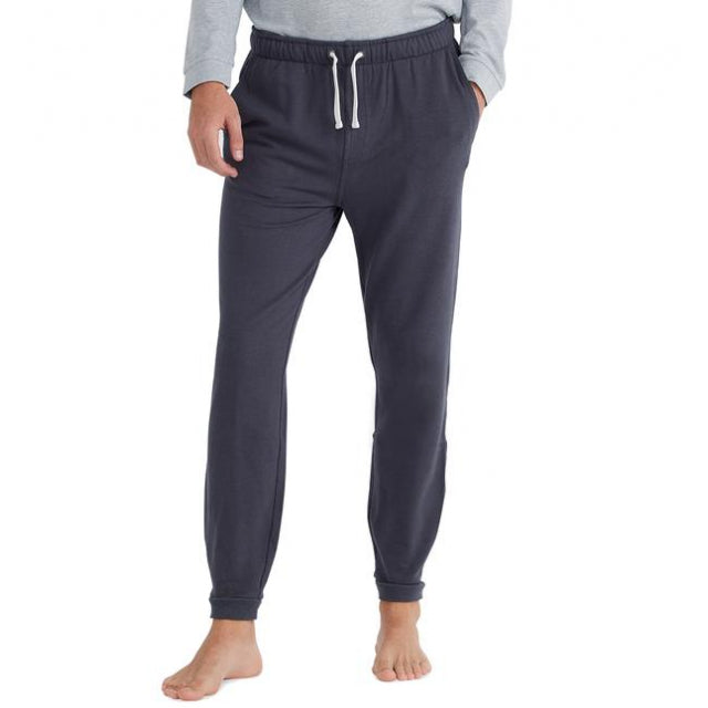 Men's Comfortable Bamboo Fleece Jogger Pants - Soft, Breathable & Eco-Friendly Lounge Pants for Relaxing at Home, Yoga, or Running Errands