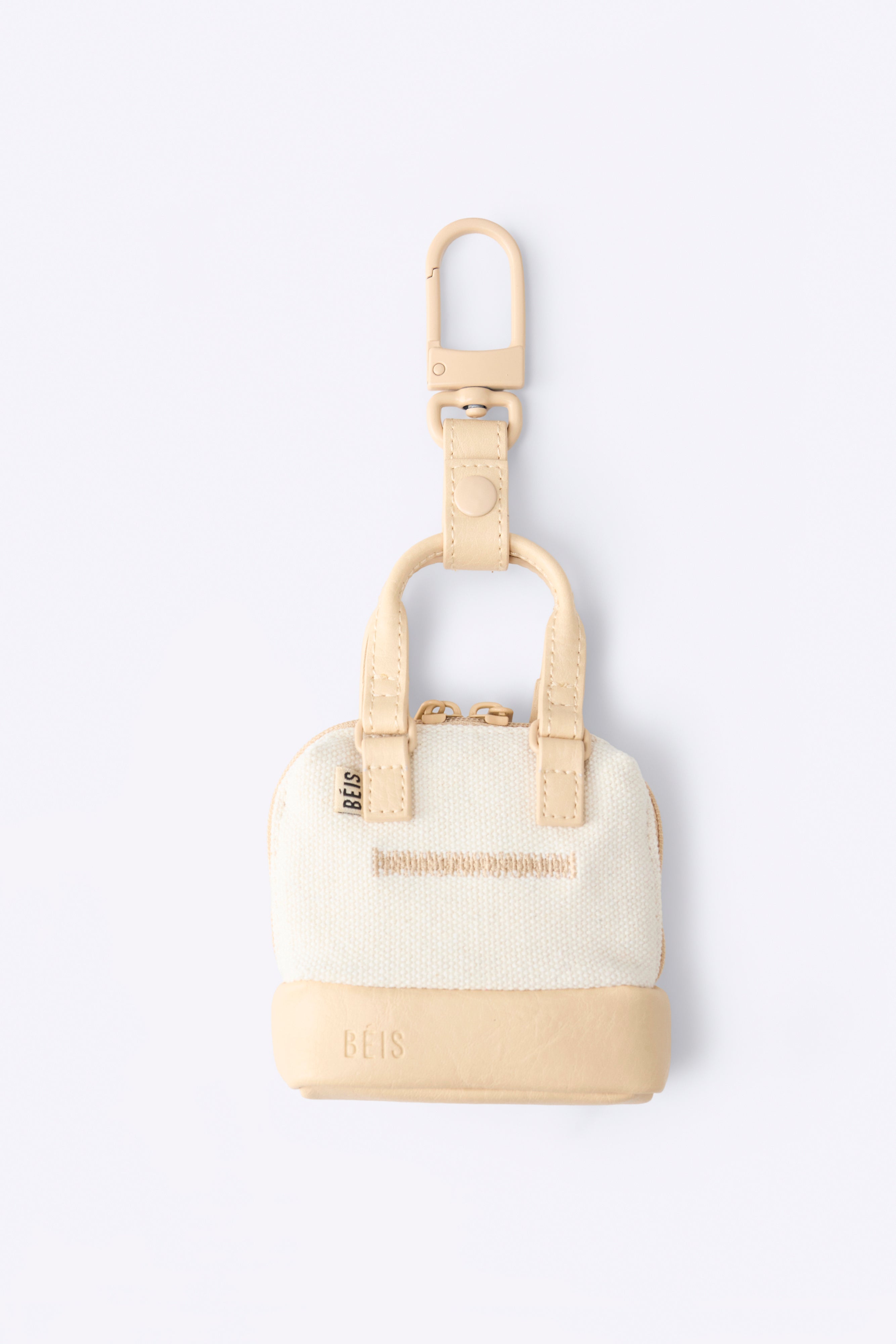 Micro Weekender Charm in Beige - Stylish Mini Crossbody Bag for Women | Perfect for Travel, Shopping & Everyday Use