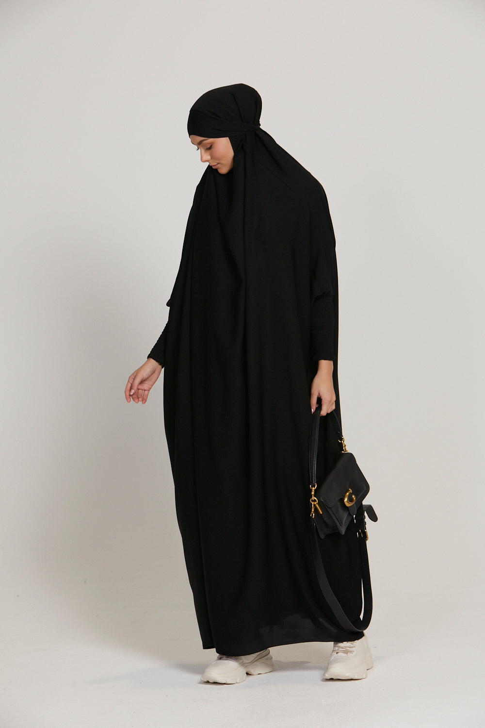 Premium One Piece Full Length Jilbab Prayer Abaya - Modest Islamic Dress for Women - Perfect for Daily Wear, Prayer & Special Occasions