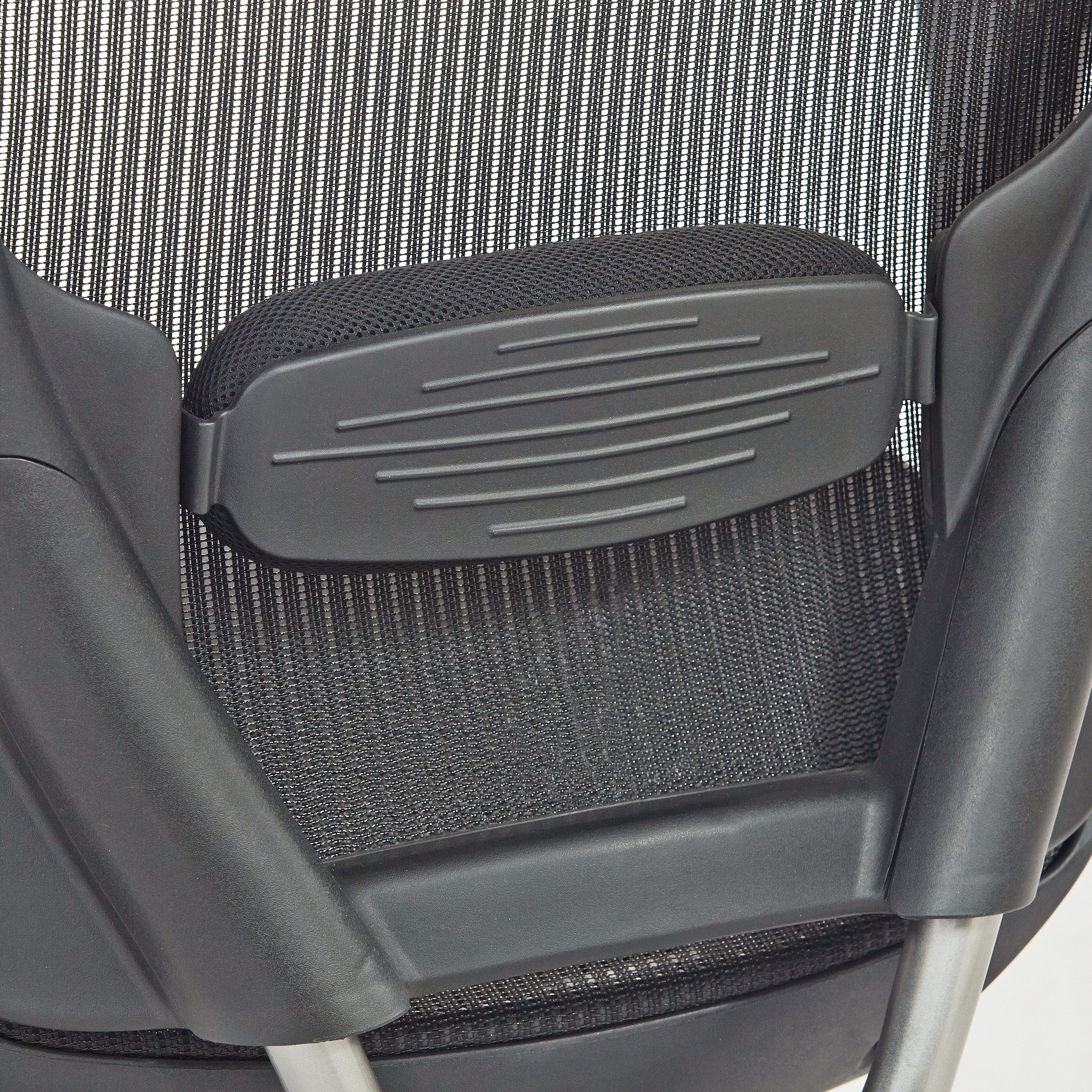 Safco Lineage Big & Tall All Mesh Task Chair with 400 lb Weight Capacity [3505BL] - Ergonomic Office Chair for Heavy Duty Use in Home & Commercial Workspaces