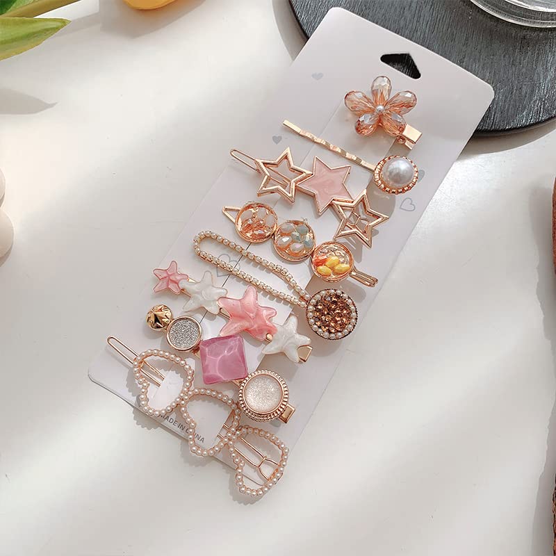 Rainbow 8Pin Hair Clips