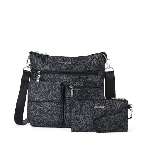 Baggallini Modern Everywhere Slim Crossbody Bag - Stylish & Lightweight Purse for Women - Perfect for Travel, Shopping & Everyday Use
