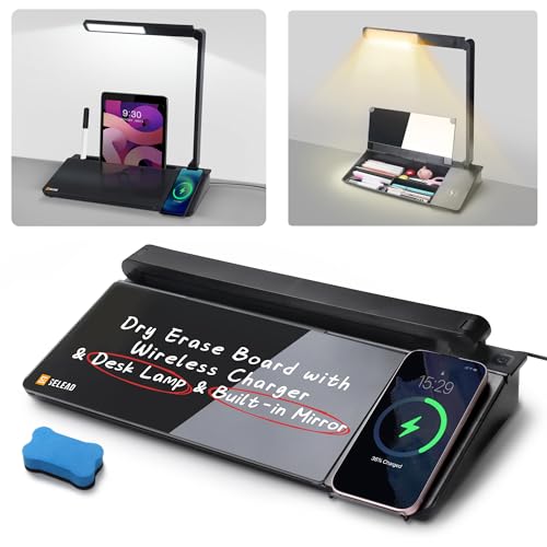 Black-desk Lamp+mirror