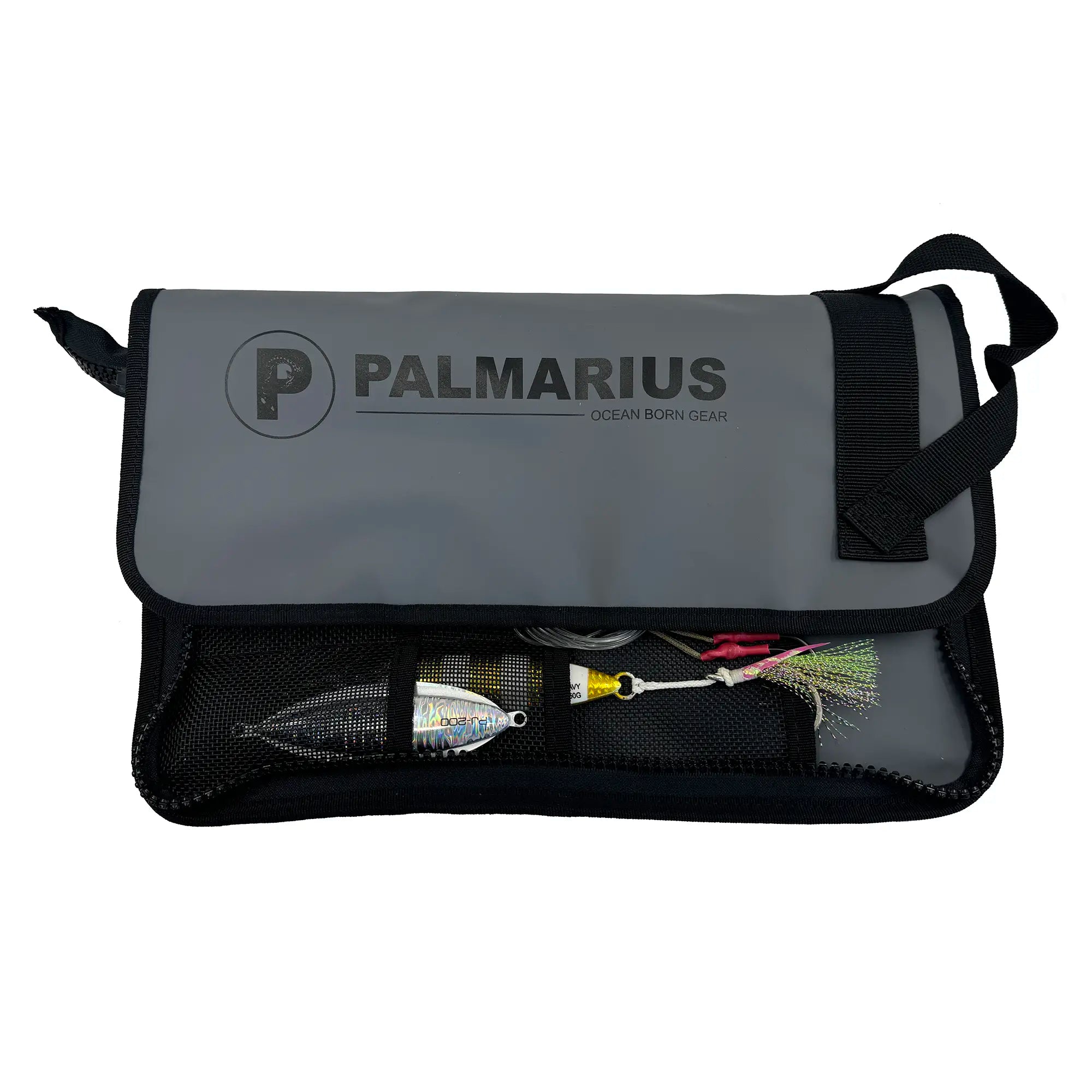 Premium Slow Pitch Jig Wallet by Palmarius - Durable Fishing Lure Organizer for Saltwater & Freshwater Anglers - Perfect for Boat, Kayak, and Shore Fishing Adventures