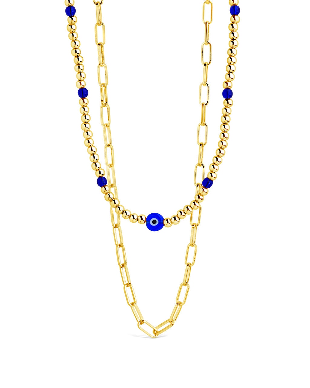 Evil Eye Layered Necklace for Women - Protection & Style - Perfect for Everyday Wear, Gifts & Spiritual Jewelry