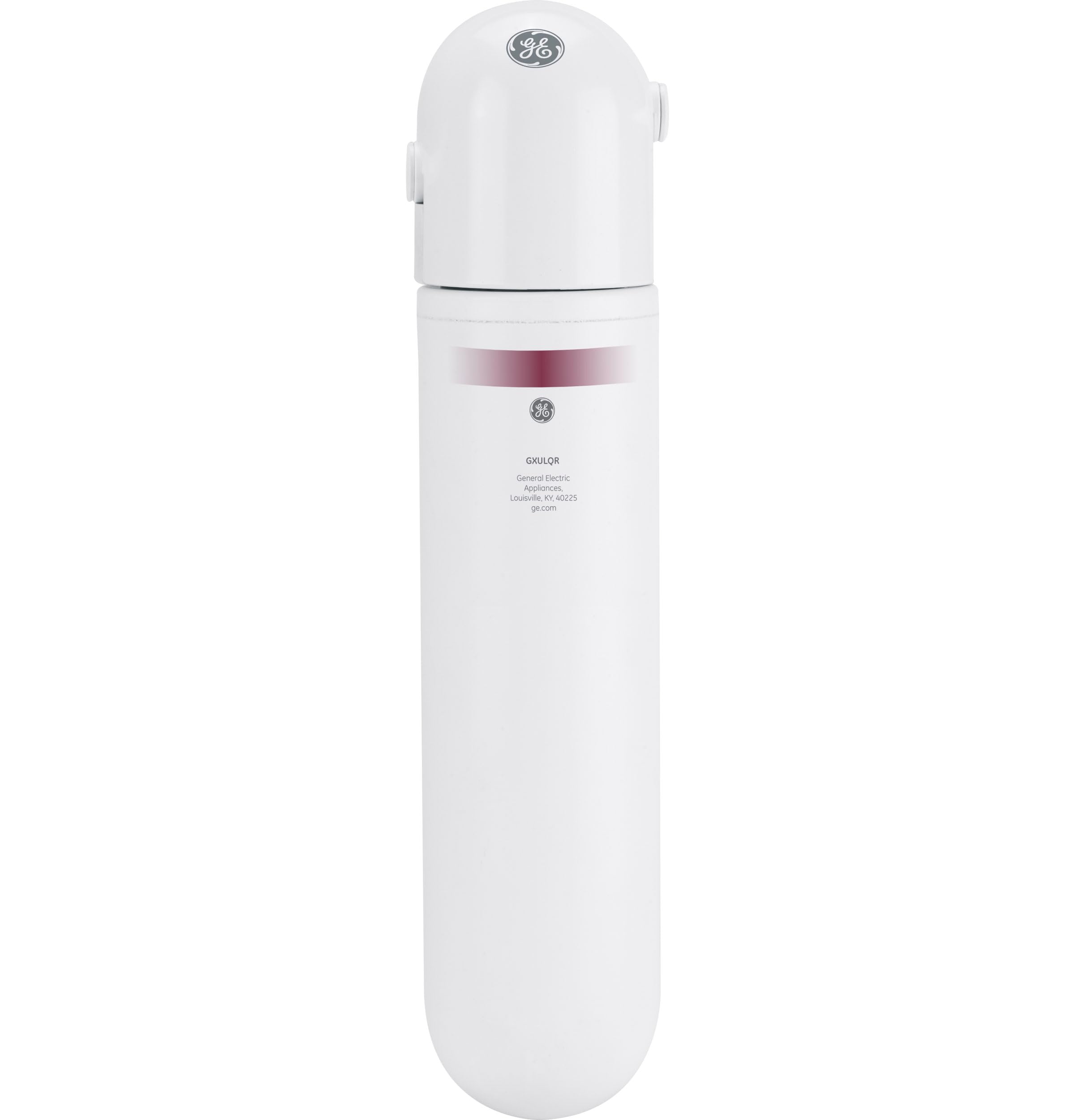 GE Under Sink Water Filter System for Kitchen & Bath - Advanced Filtration Reduces 99% Impurities | GXULQ Model (4.6x8.5x14.5 Inches) White | Perfect for Clean Drinking Water, Cooking & Ice Making
