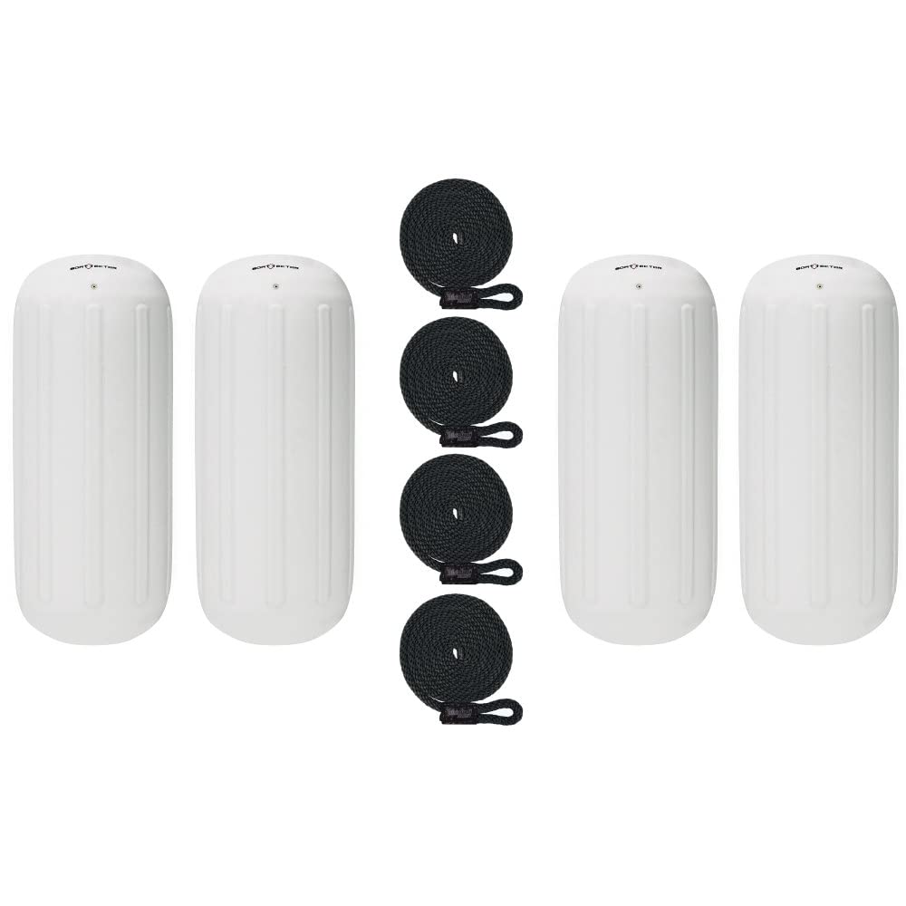 Extreme Max 3006.7297.4 BoatTector HTM Inflatable Fender 4-Pack - 6.5