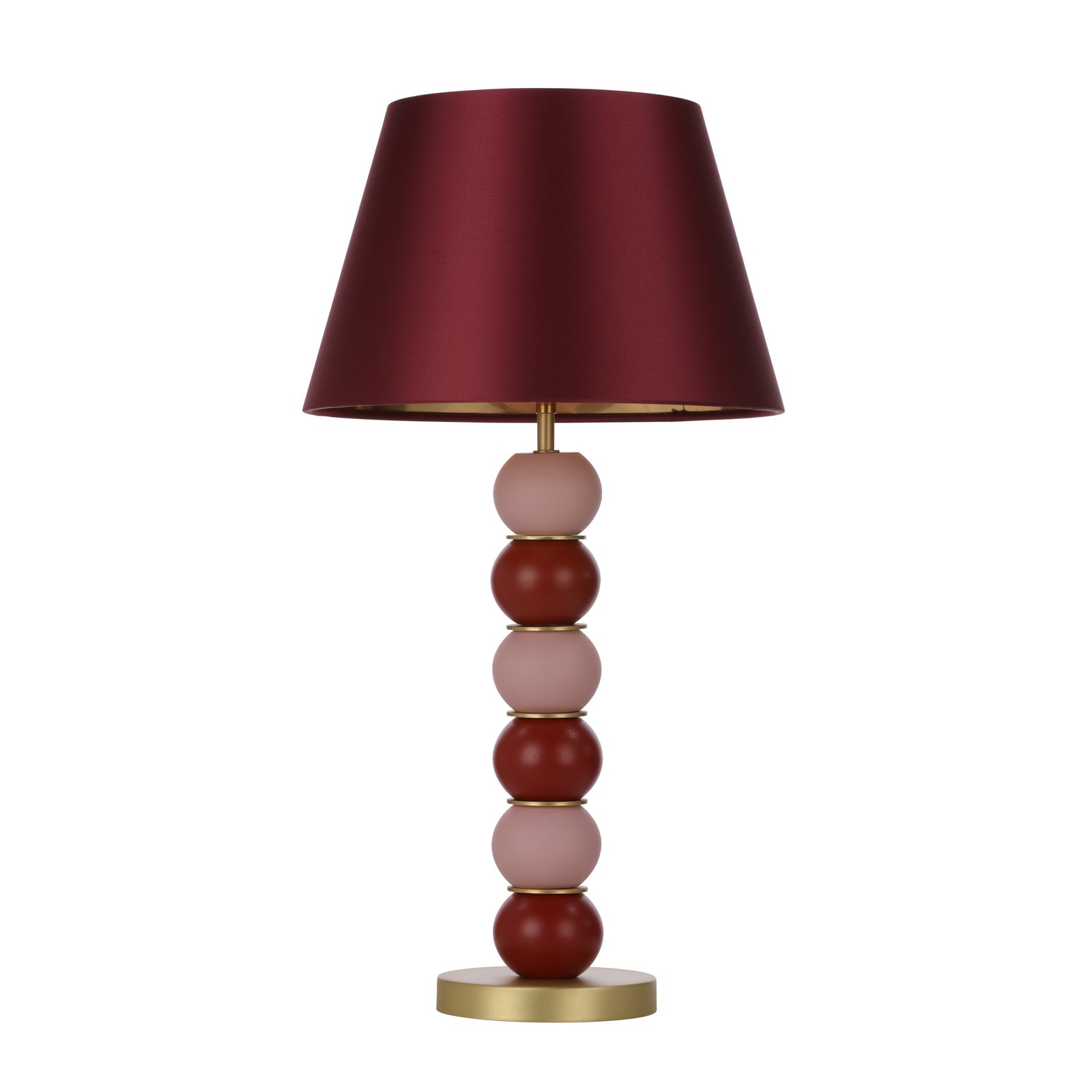 Bobble Table Lamp - Modern E27 Base Desk Light in Multiple Finishes - Perfect for Bedroom, Living Room & Office Decor