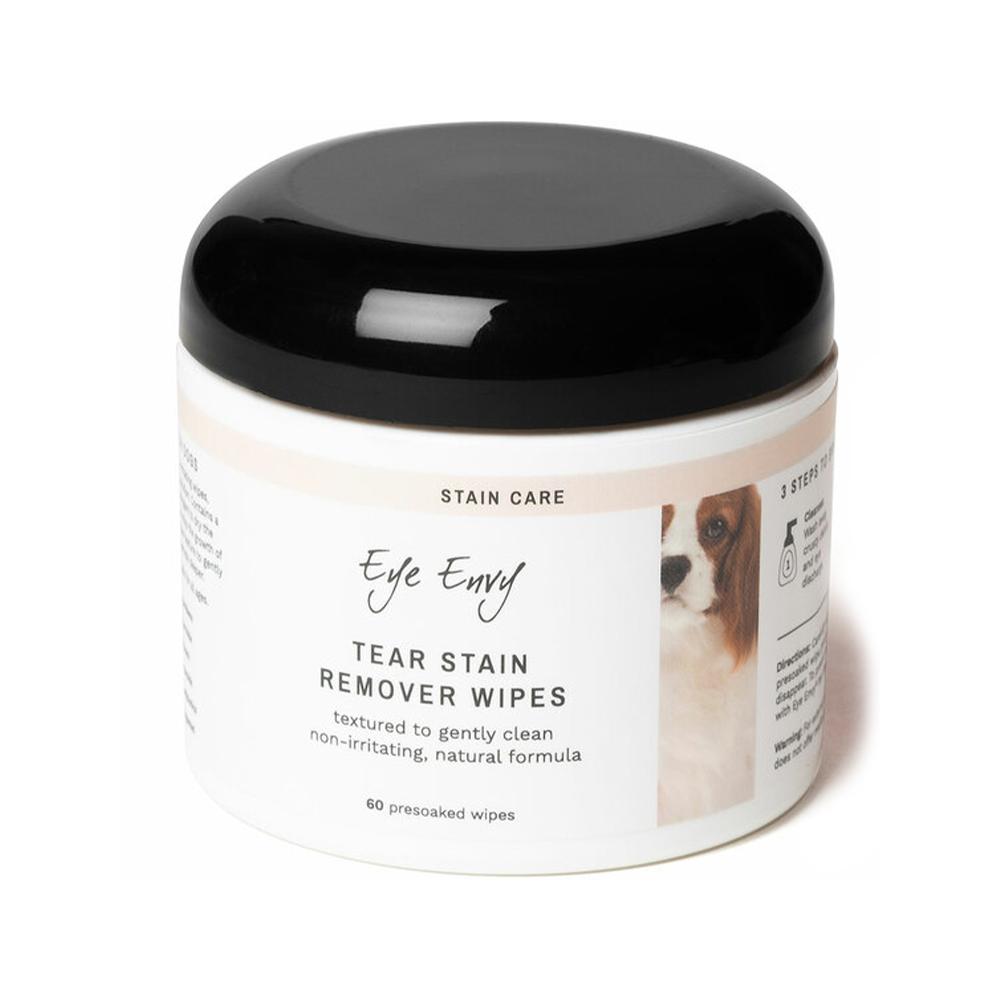 Dog Tear Stain Remover Wipes - Gentle Eye Cleaning Wipes for Dogs & Puppies - Safe & Effective Tear Stain Treatment for Poodles, Maltese, Shih Tzus - Perfect for Daily Eye Care & Grooming Routine