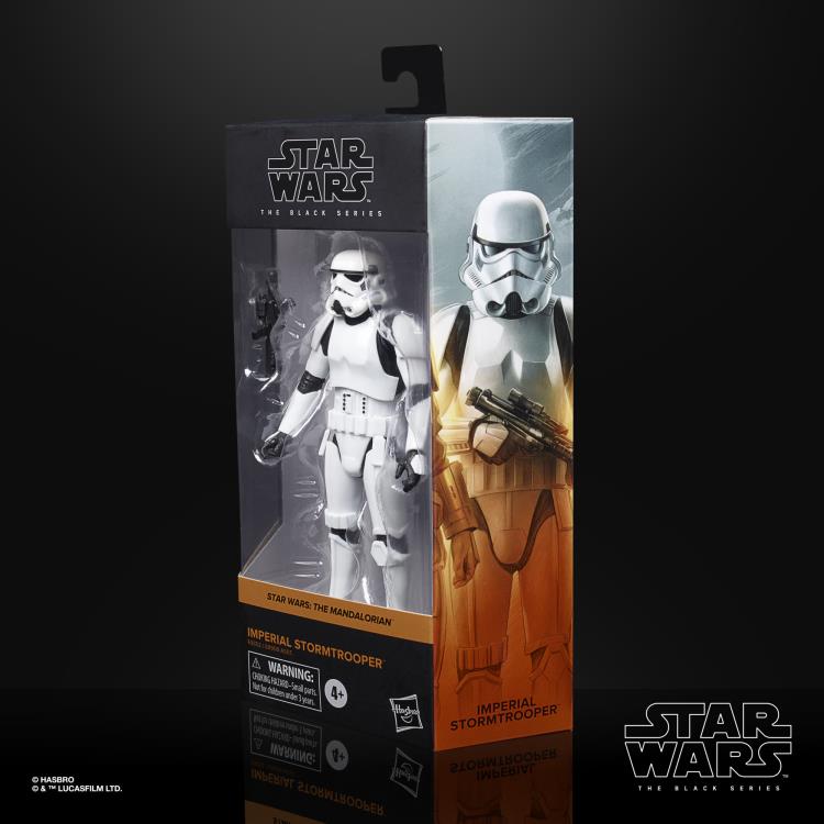 Star Wars The Black Series Stormtrooper Action Figure - The Mandalorian Collectible Toy for Display & Play | Perfect for Fans, Collectors & Gift Giving