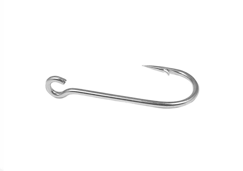 Jigging World Zblade Siwash Open Eye Hooks - Premium Saltwater Fishing Hooks for Lures, Jigs & Tackle - Ideal for Surf Fishing, Pier Fishing & Offshore Angling