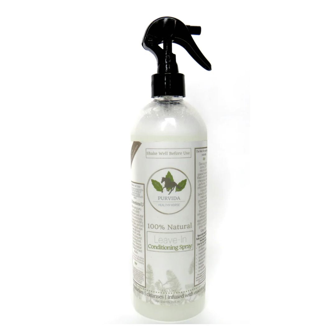PurVida All-in-One Natural Pet Grooming Spray for Dogs & Cats - Detangling, Deodorizing & Shine Enhancing Solution for Healthy Coat Care at Home