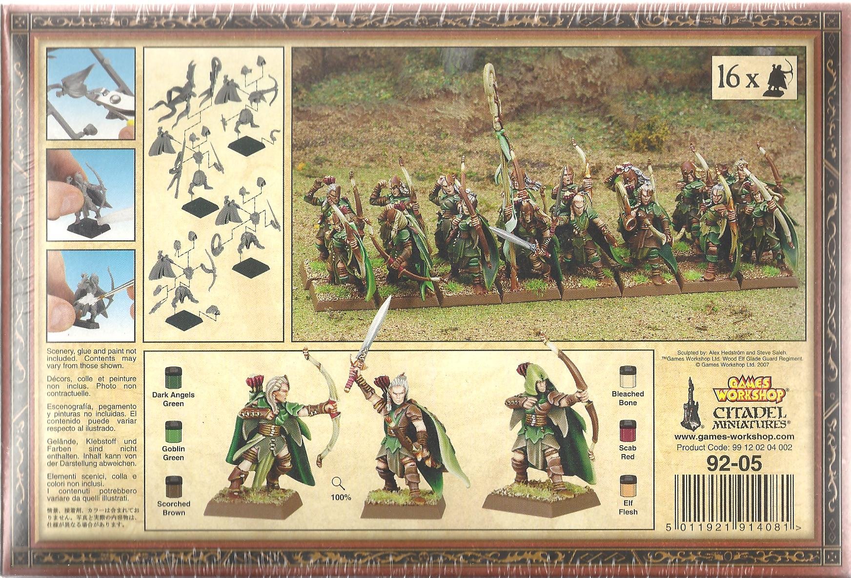 Games Workshop Wood Elf Glade Guard Box Set - Warhammer Fantasy Miniatures for Tabletop Gaming & Collecting - Perfect for Wargaming Battles and Fantasy Displays