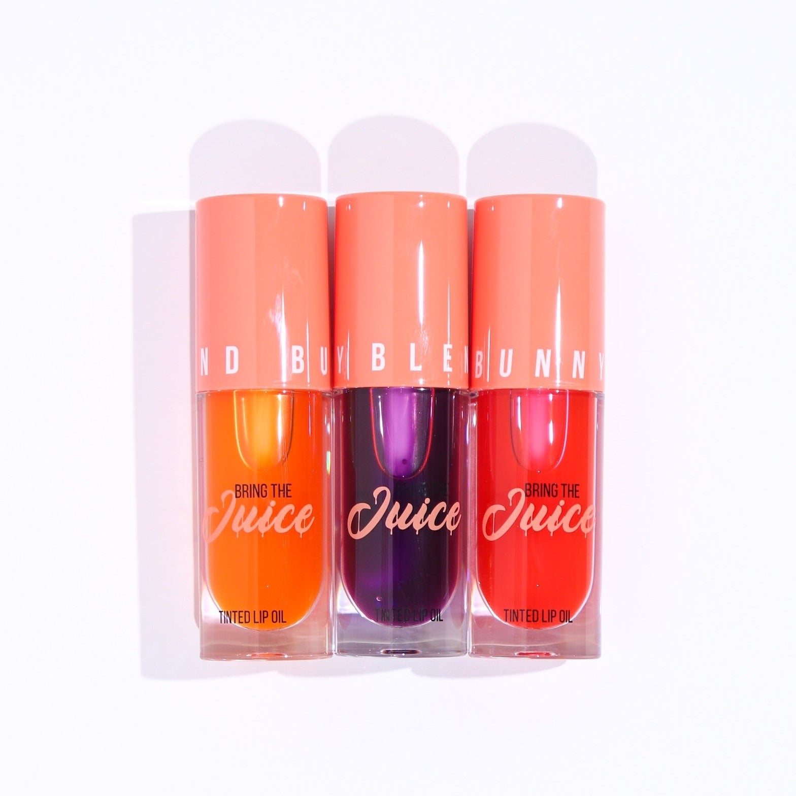 Hydrating & Glossy Bring The Juice Lip Oils - Vegan, Non-Sticky Formula for Smooth, Plump Lips | Perfect for Daily Moisture & Night Care