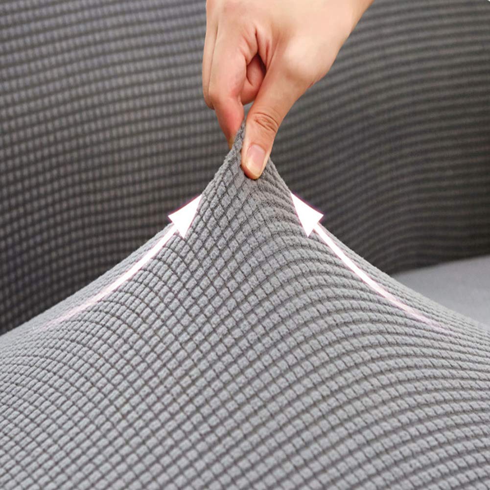 Elastic Waterproof Sofa Slipcover - Stretchable Universal Fit Couch Cover, Washable Furniture Protector for Living Room, Bedroom & Office Use