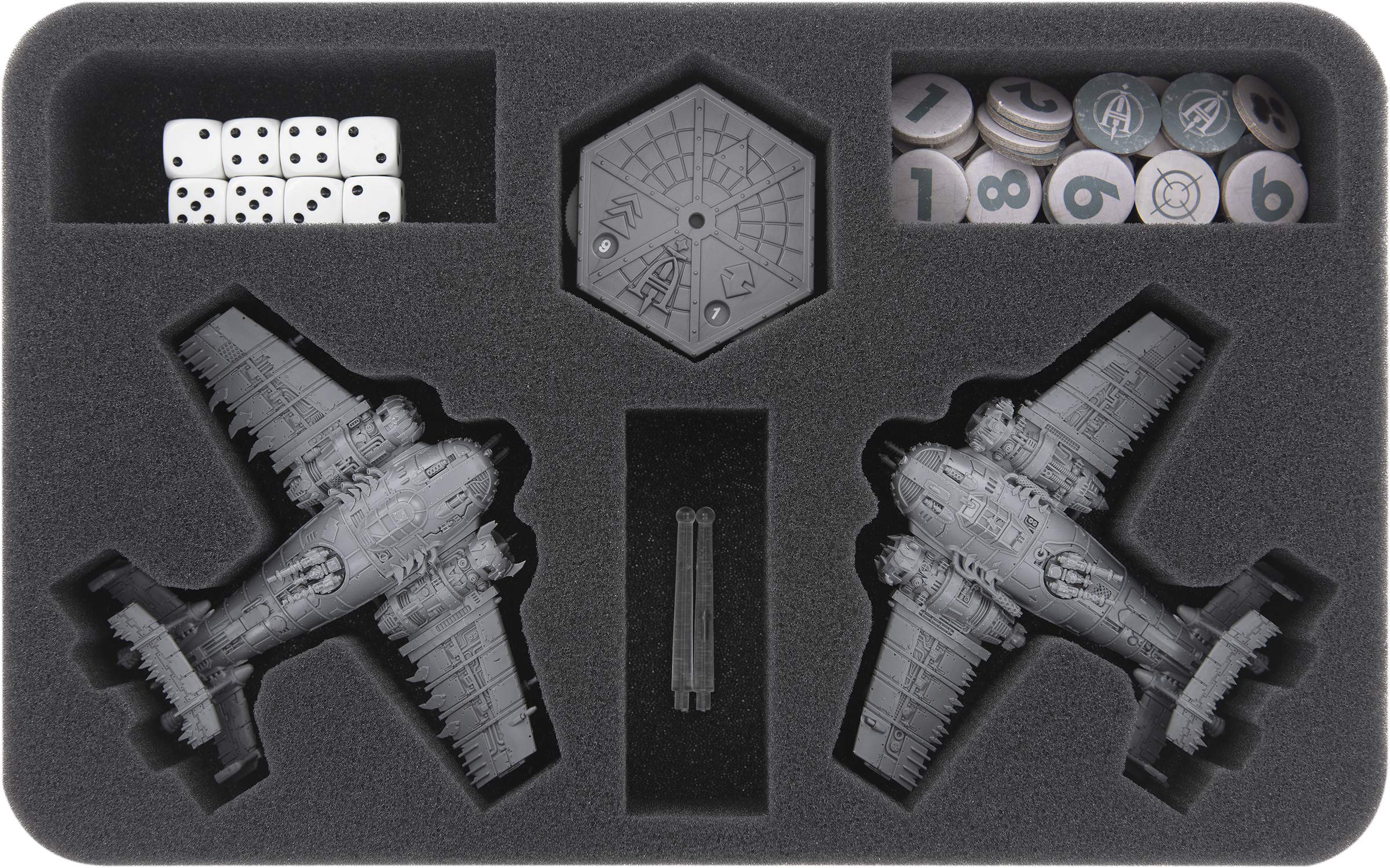 Feldherr Medium Storage Bag for Aeronautica Imperialis Ork Air Waaagh - Durable Game Organizer for Tabletop Miniatures & Warhammer Accessories - Perfect for Gaming, Travel, and Display