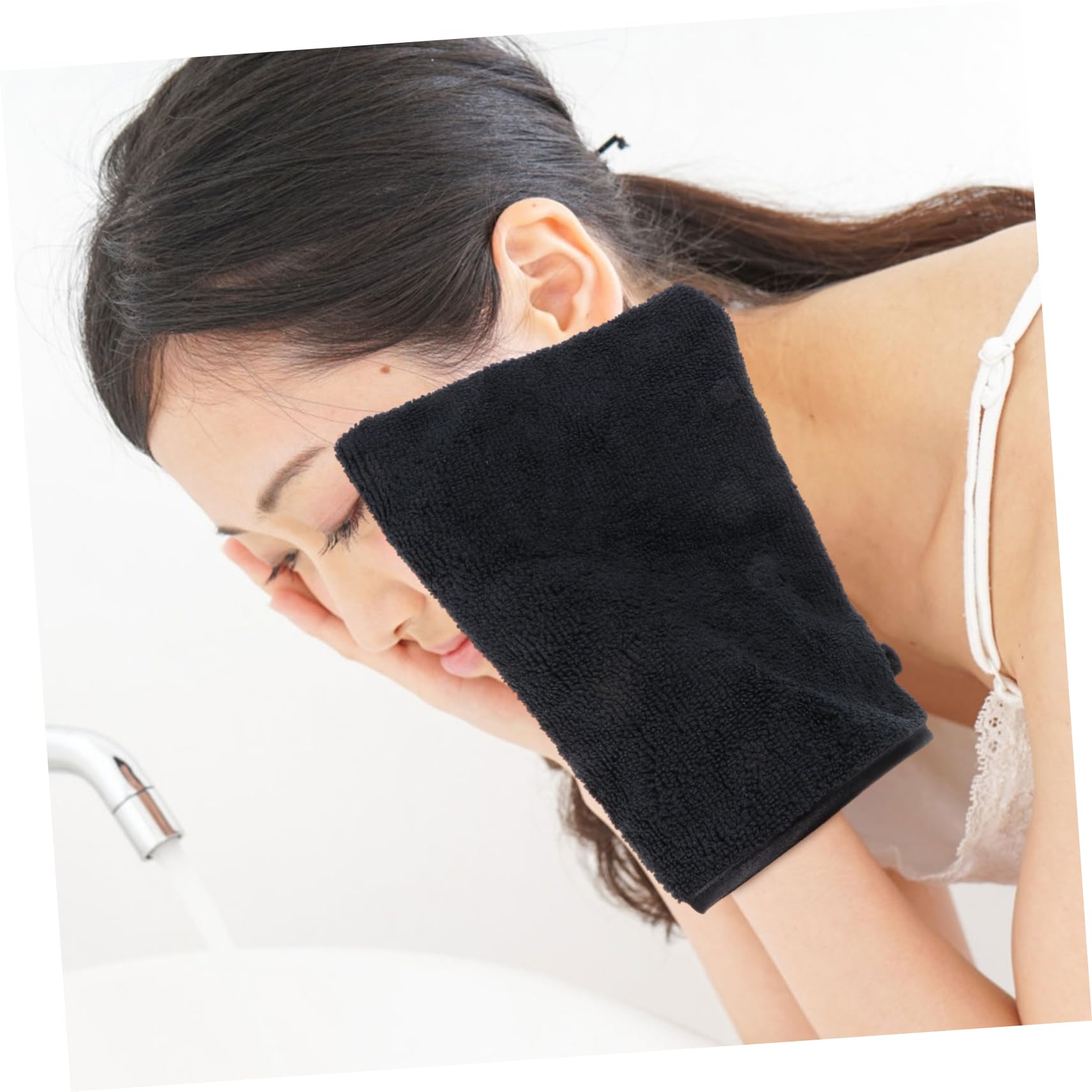 Healeved 8pcs Loofah Gloves - Exfoliating & Makeup Remover for Spa & Shower