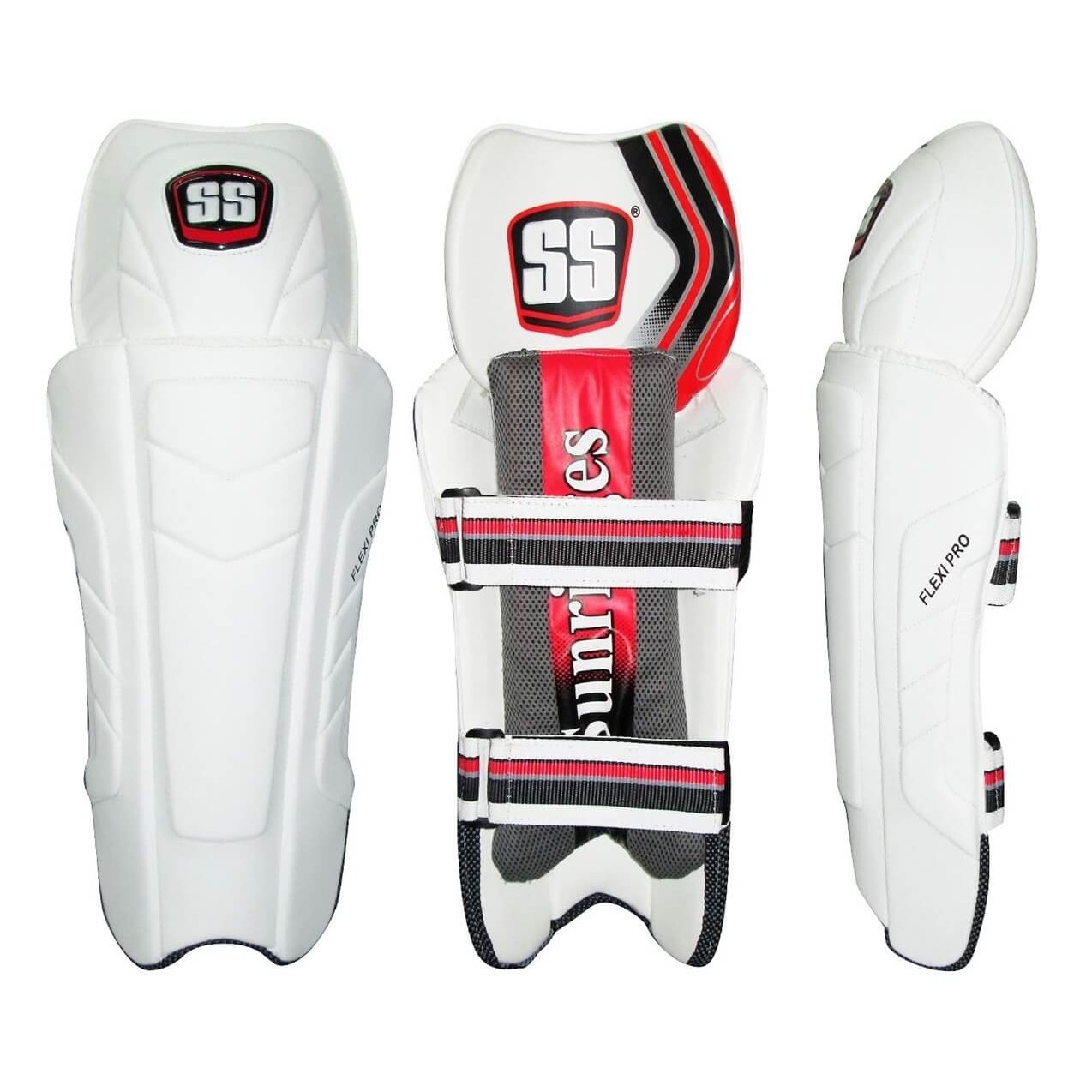 SS Flexi Wicketkeeping Leg Guard - Lightweight Cricket Protective Gear for Wicketkeepers - Perfect for Practice & Professional Matches