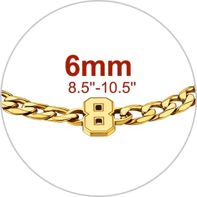 Custom - Gold - 6mm Chain