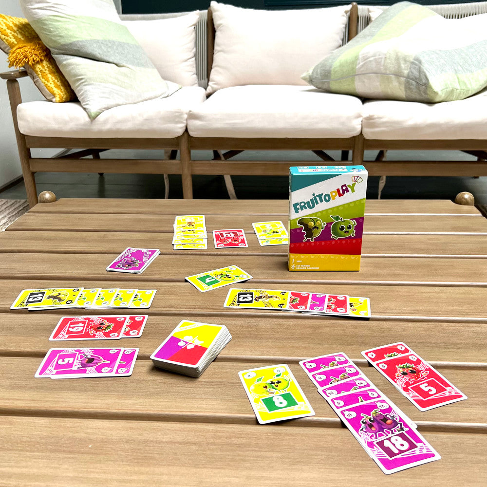 Barrel Aged Games Fruitoplay Zombie Themed Card Game - Fun Family Party Game for Kids & Adults