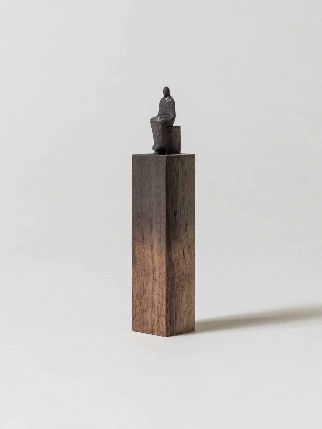 Handcrafted Wooden Statuette - Premium Stained Wood Art Decor for Home & Office | Unique Gift Idea for Holidays & Special Occasions