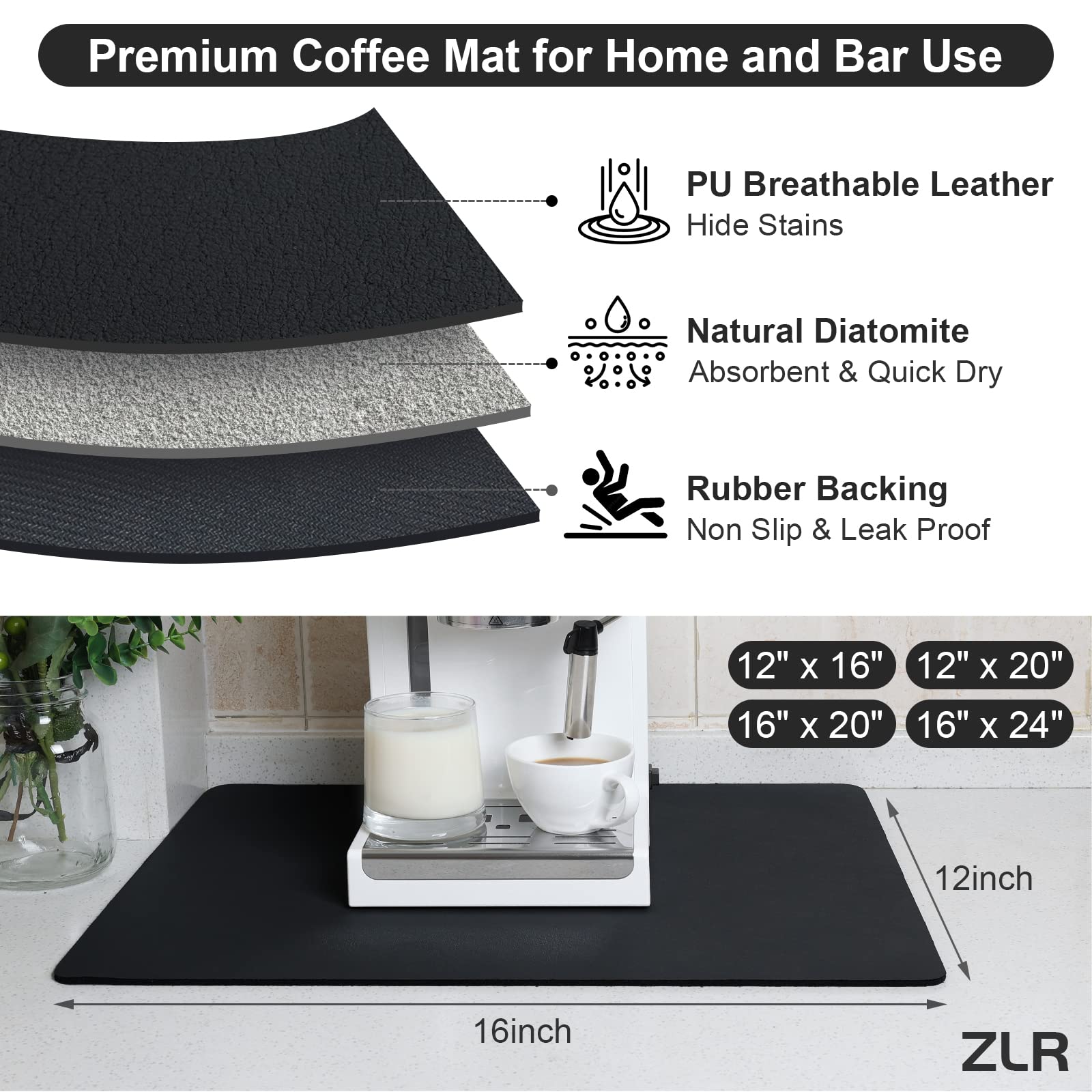 ZLR Coffee Mat - 12x16