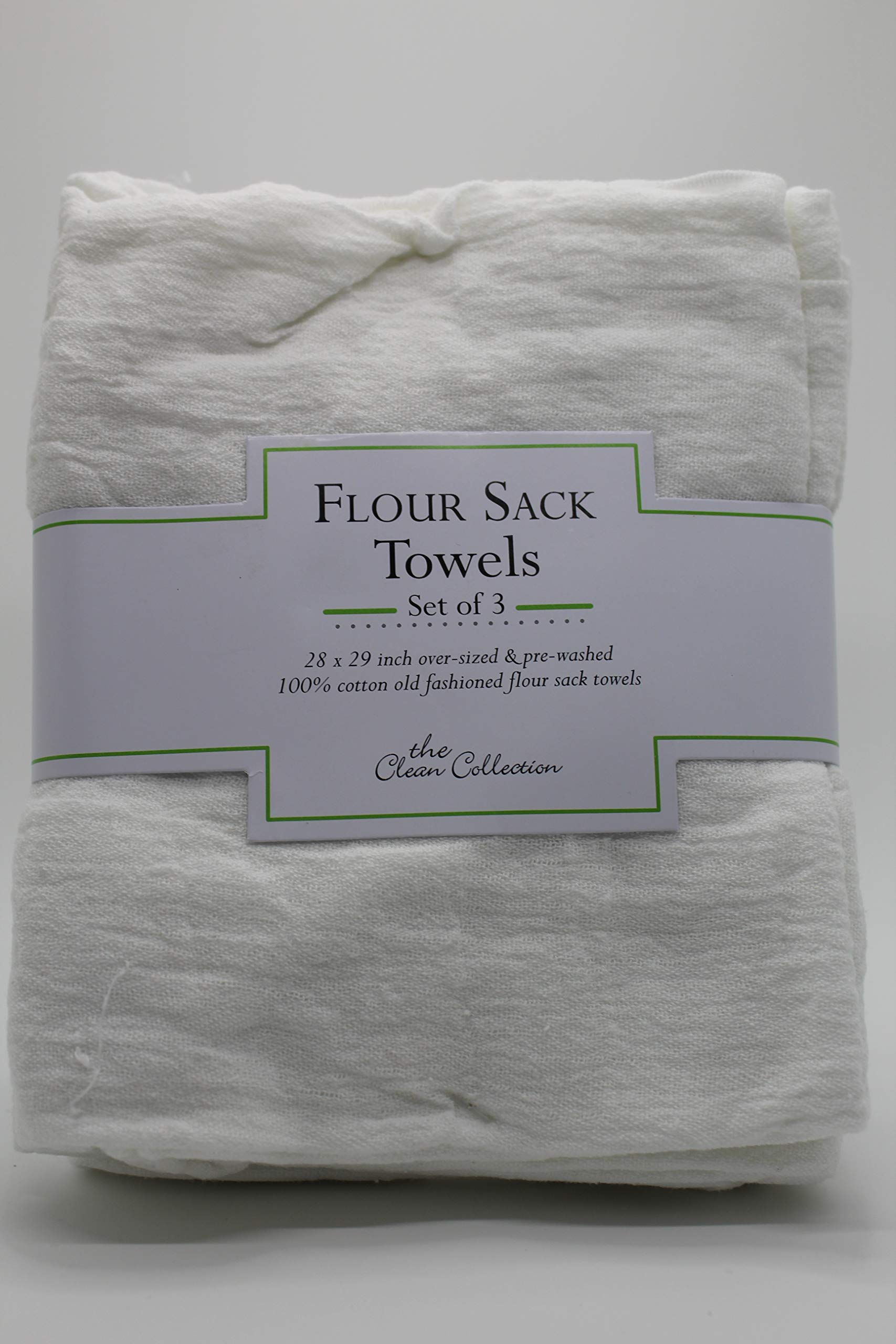 Premium Flour Sack Towels - 100% Cotton, Ultra Absorbent & Lint-Free - Perfect for Kitchen, Baking, Cleaning & DIY Crafts