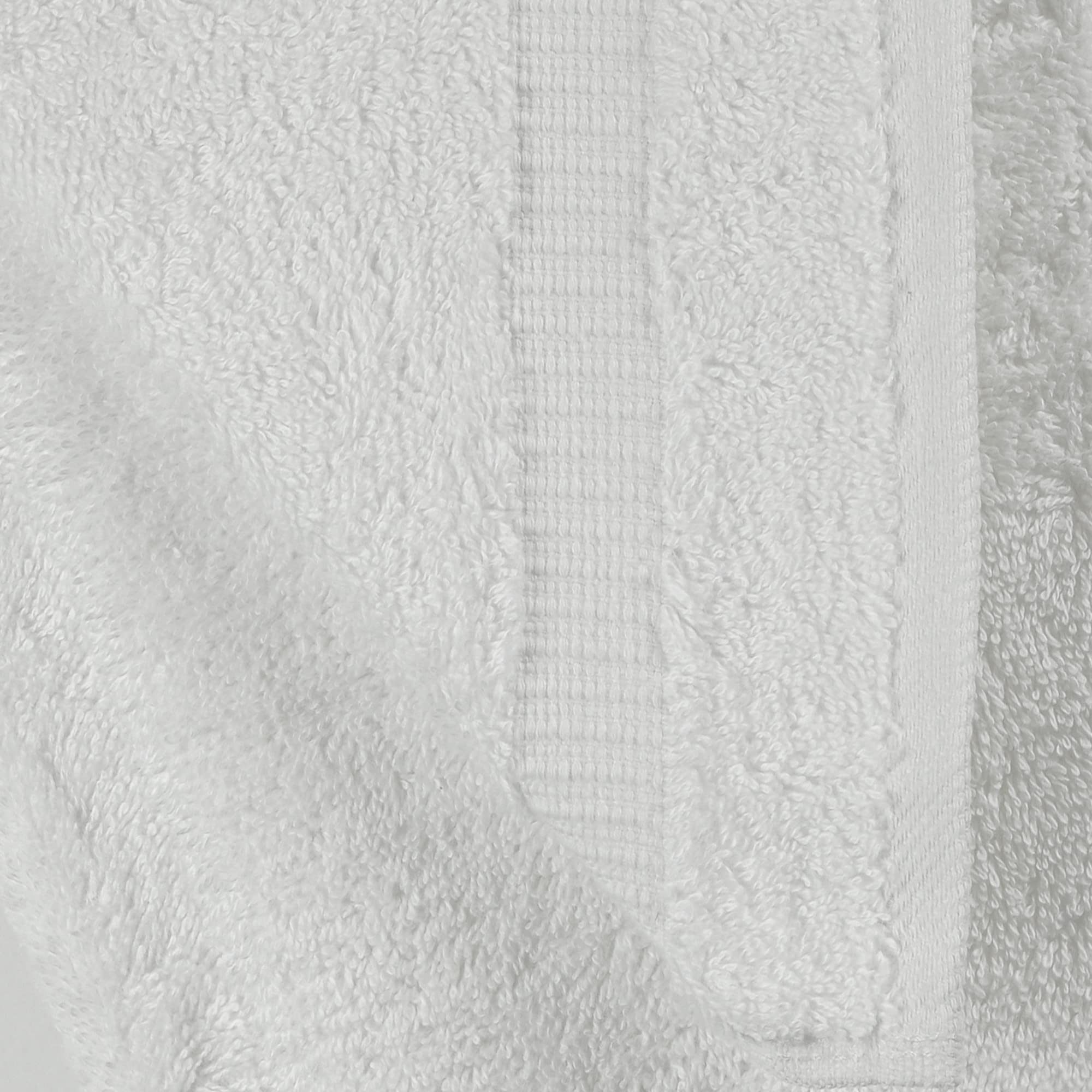 Premium Cotton Turkish Bath Towels Set - Ultra Soft & Highly Absorbent - 4-Piece White Luxury Towels for Spa, Beach & Home Use