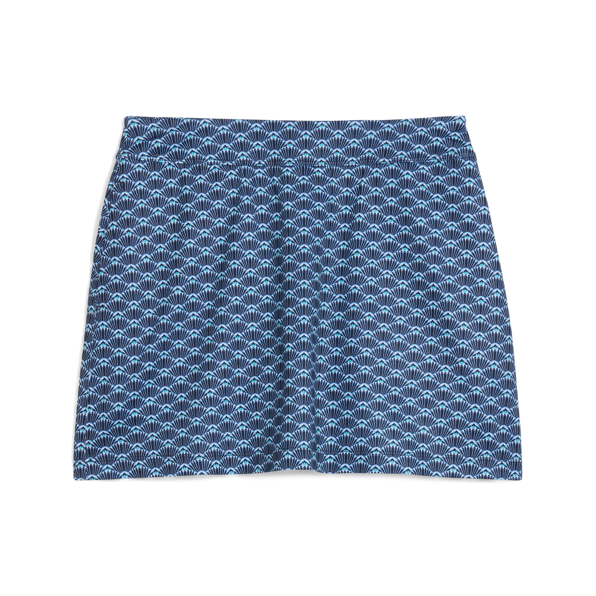 Girl's Scallop Golf Skirt - Breathable Stretch Tennis Skirt for Women & Girls - Perfect for Golf, Tennis, Running & Casual Wear
