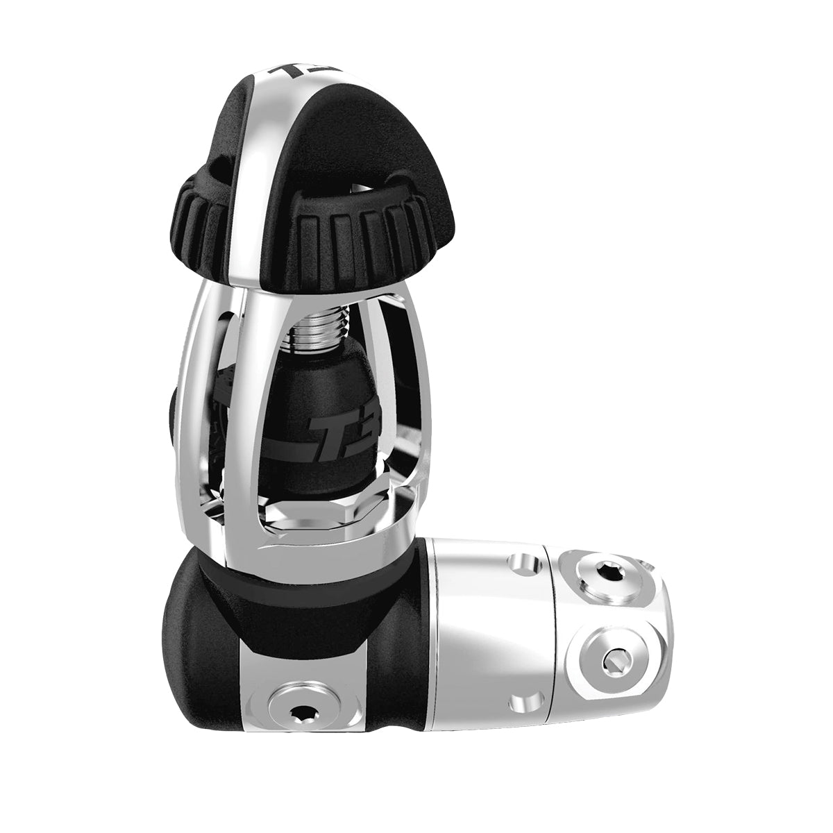 Atomic Aquatics T3 Titanium Scuba Diving Regulator First Stage - 5 Port Sealed Design for Cold Water Diving | Professional Grade Dive Equipment for Ocean Exploration