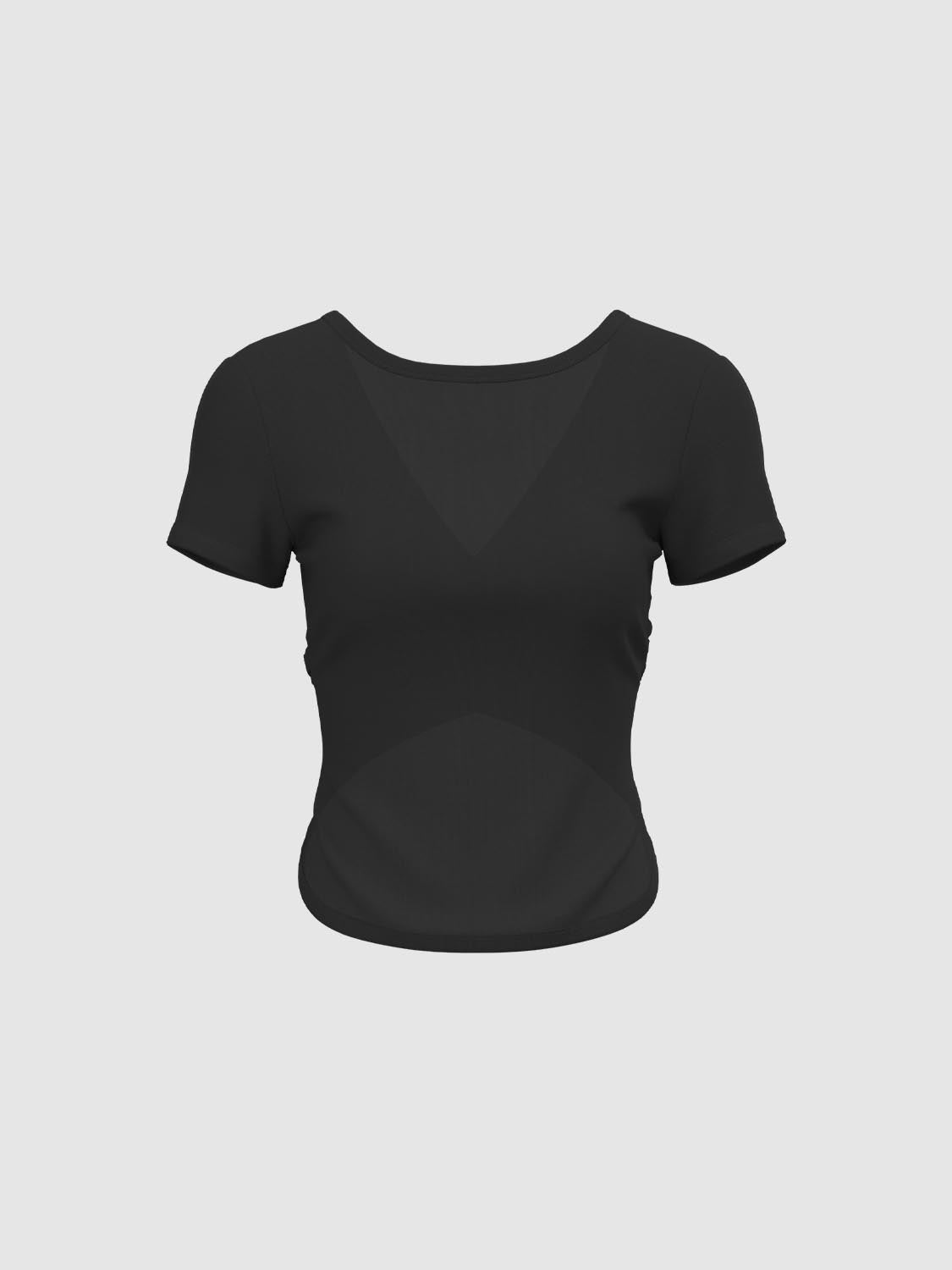 Crossover Short Sleeve T-Shirts for Men & Women - Comfortable Casual Cotton Tees - Perfect for Summer, Gym, Travel & Everyday Wear