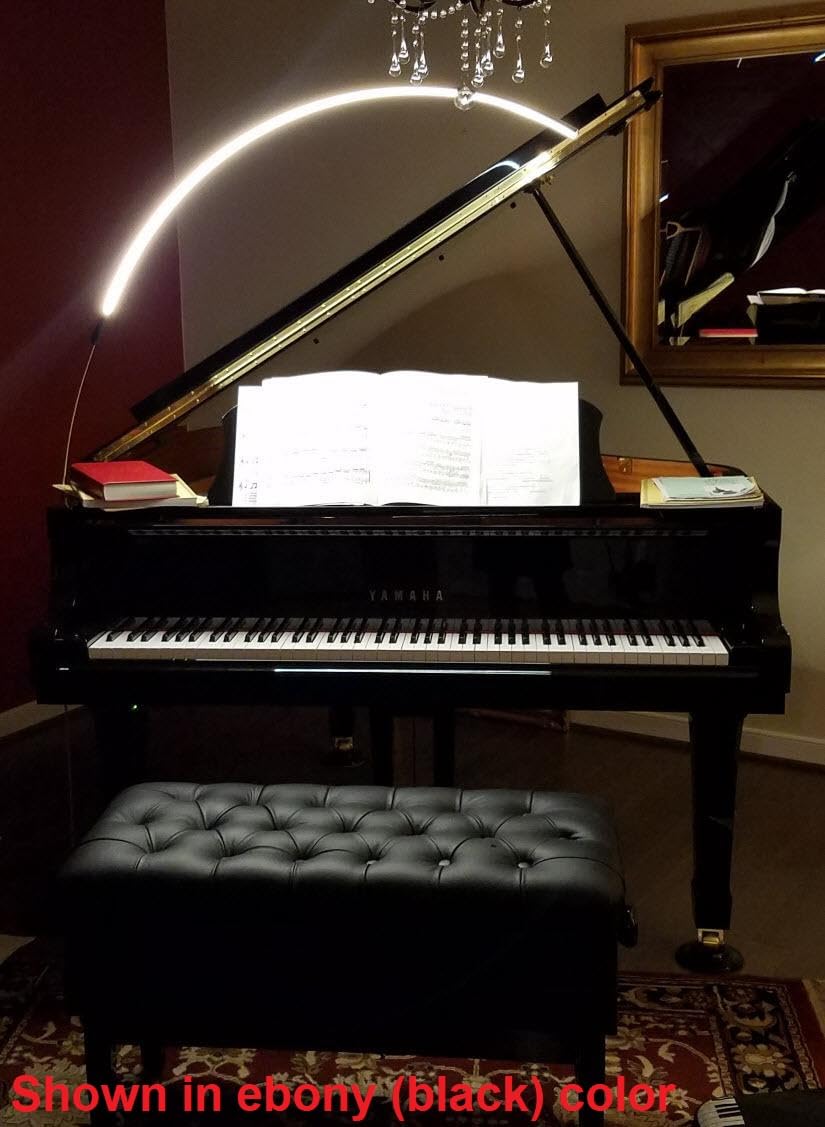 Premium Genuine Leather Adjustable Piano Bench for Artists & Concerts - Mahogany Wood with Music Storage - Perfect for Home Studios, Music Schools & Performances