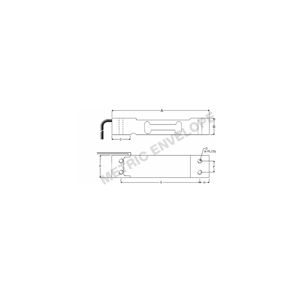 VPG Tedea Huntleigh 1022 Aluminum Single Point Load Cell - High Precision Industrial Scale Sensor for Weighing Applications in Warehouses, Labs & Manufacturing