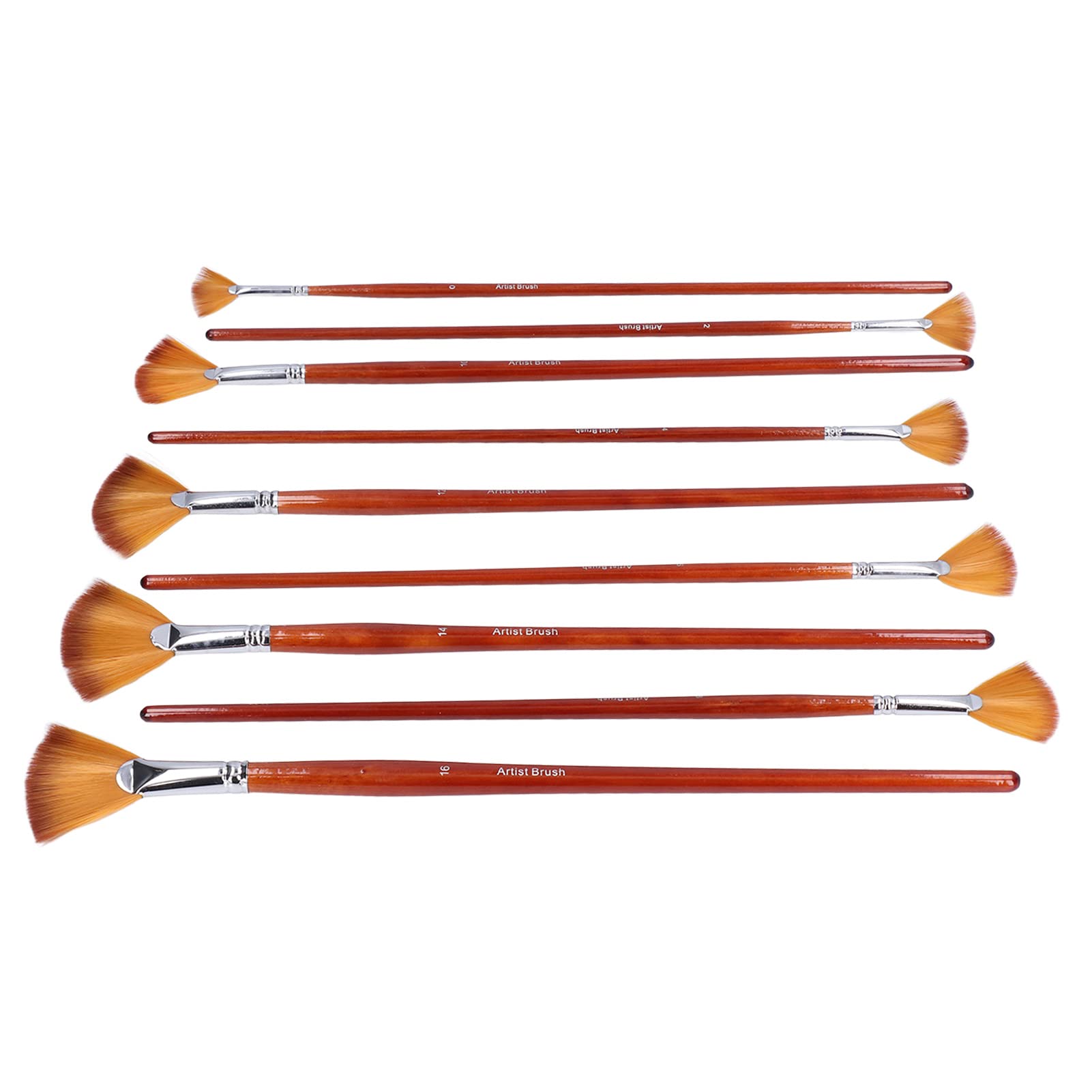 Premium Oil Paint Brushes Set - Comfortable Ergonomic Handle, Multi-Purpose Nylon Bristles for Watercolor, Gouache & Oil Painting - Perfect for Artists, Beginners & Professional Studio Use