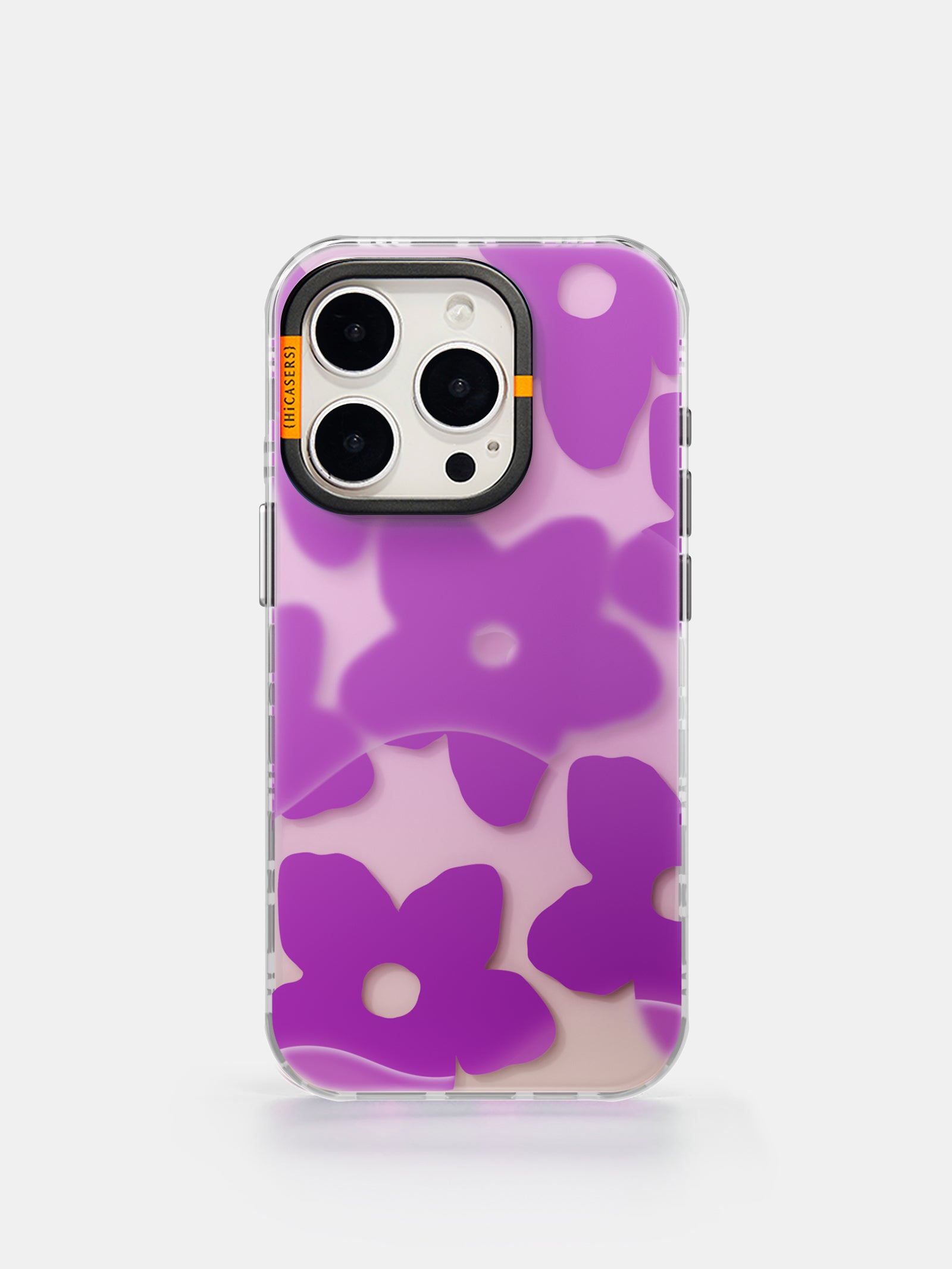Foggy Floral Phone Case for iPhone & Samsung - Soft Violet Flower Design - Perfect for Everyday Use & Gift Giving
