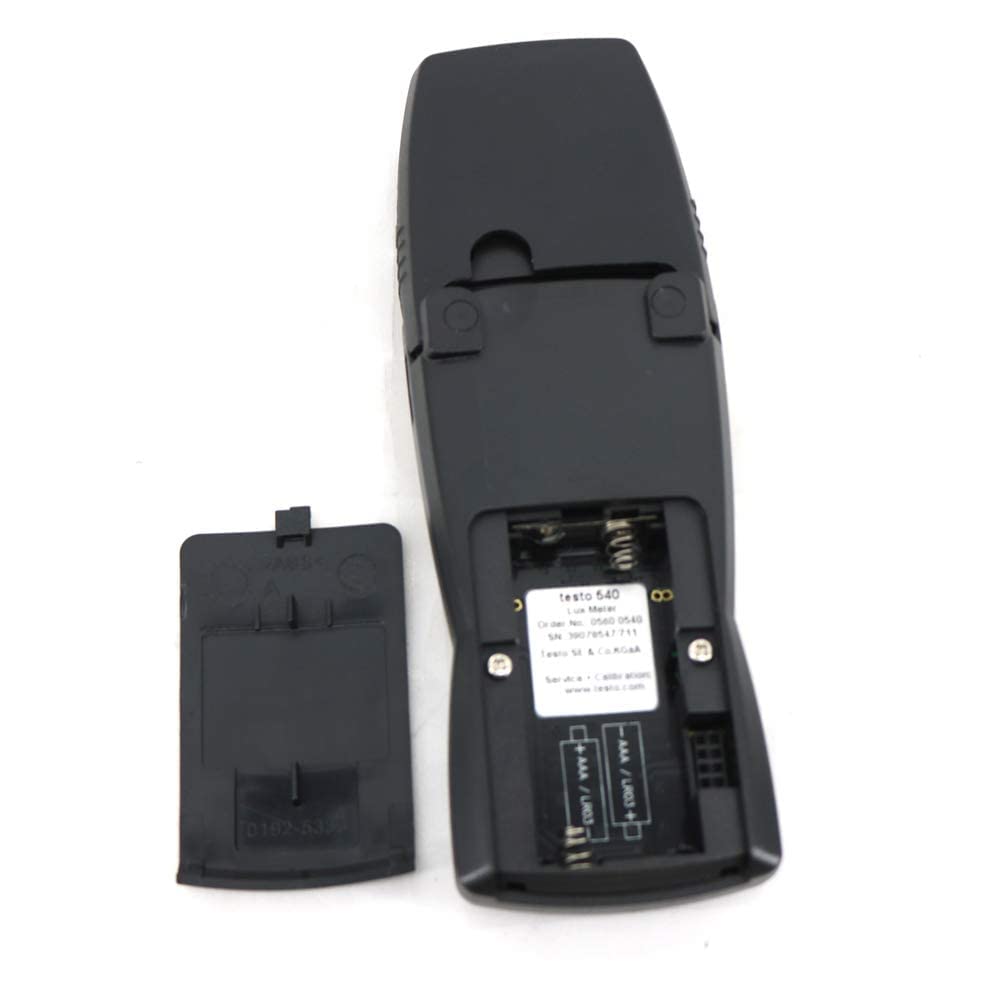 Professional Pocket-Sized Digital Lux Meter (0-99999 Lux Range) with Factory Calibration Certificate - Testo 540 | Perfect for Stadiums, Clean Rooms, Labs, Theatres, Auditoriums & Industrial Lighting Measurements