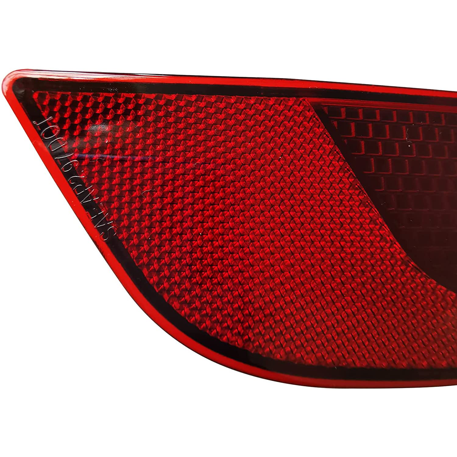 GSRECY Replacement Rear Bumper Trim Reflector Light Assembly - Red Right Side Compatible with Jeep Compass 2017-2021 Models | Perfect for Night Driving Safety & Off-Road Adventures