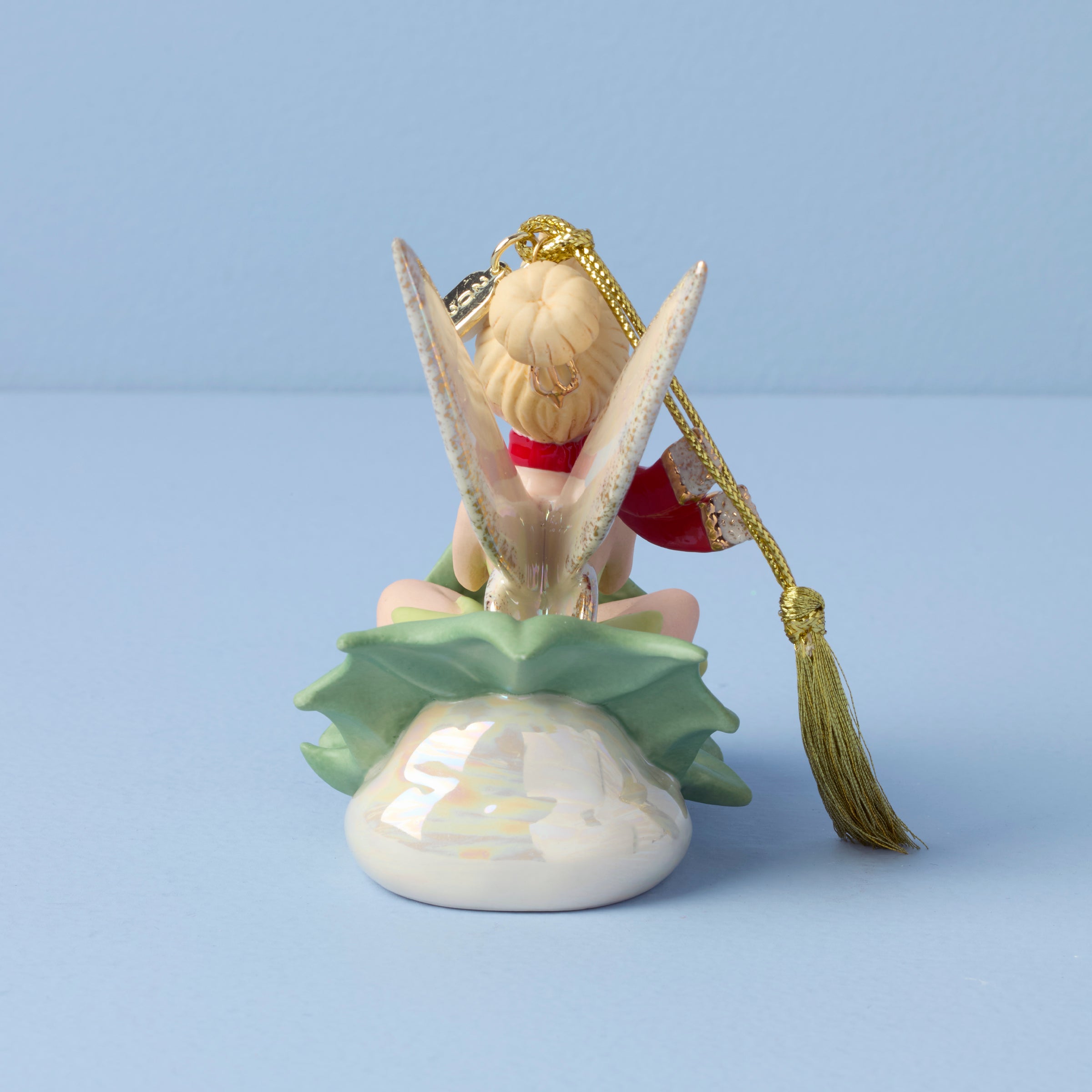 2025 Tinker Bell Christmas Sledding Ornament - Disney Fairies Holiday Tree Decoration for Xmas Gifts & Winter Home Decor