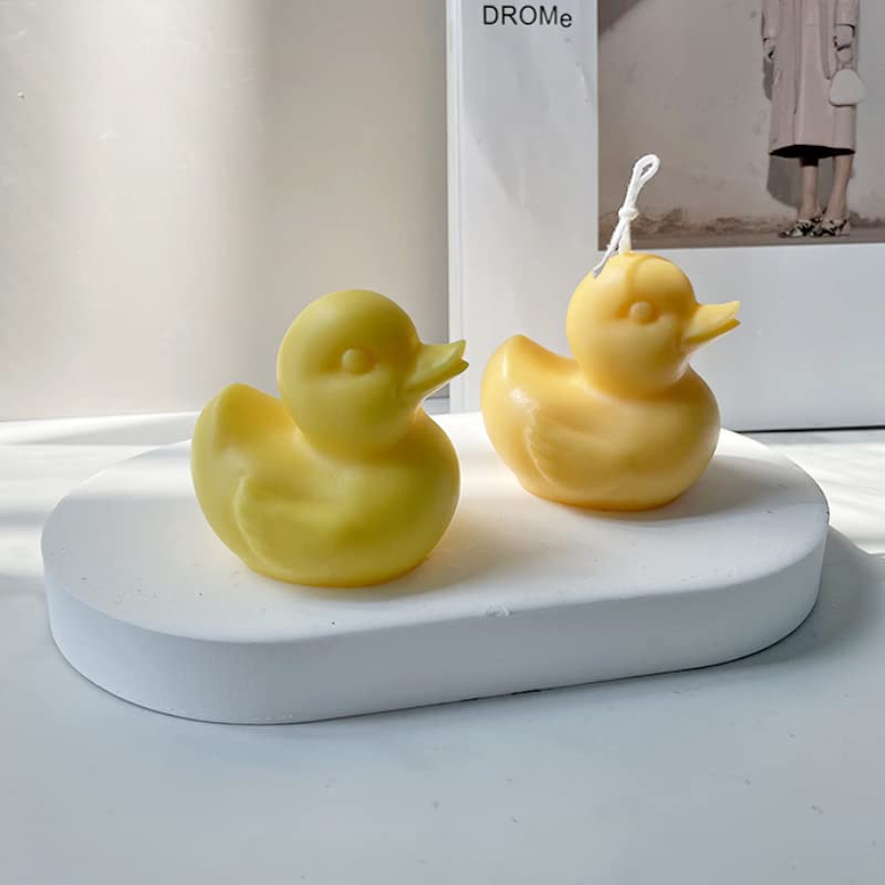 3D Cartoon Duck Silicone Molds for DIY Candle Making - Cute Animal Shaped Molds for Aroma Gypsum, Home Decor & Art Crafts - Perfect for Birthday Gifts, Party Favors and DIY Craft Projects