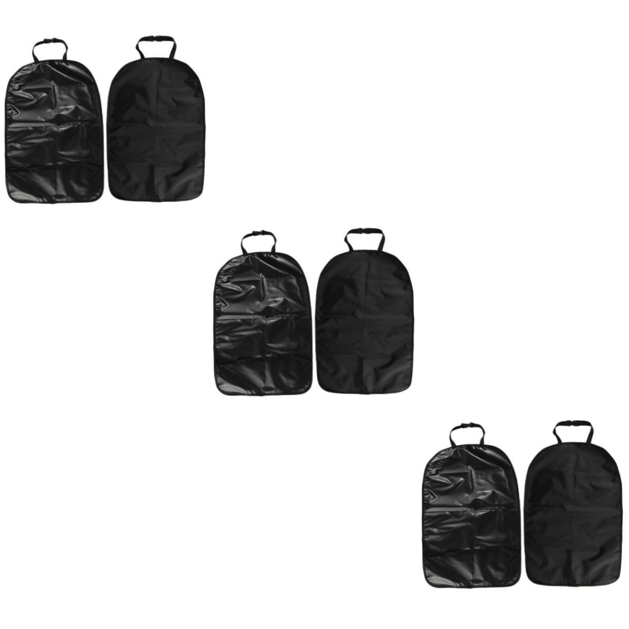 Vaguelly 3-Piece Kick Mat Set for Car Seats - Durable Back Seat Protector for Kids | Non-Slip Car Mats for Child Safety & Comfort | Perfect for Road Trips, School Runs & Family Travel