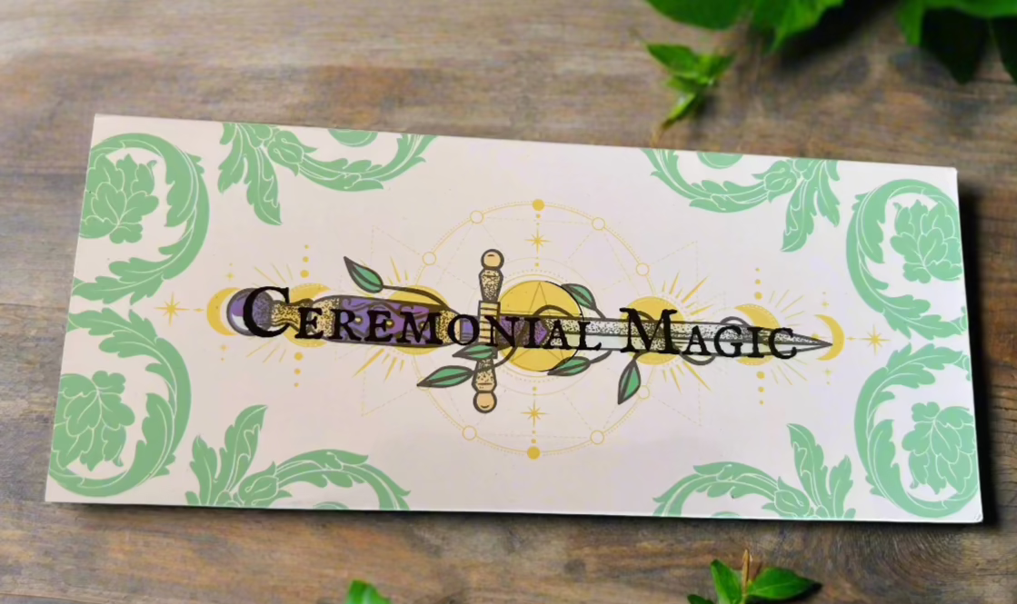 Limited Edition Ceremonial Magic Halloween 2024 Eyeshadow Palette - Vegan & Cruelty-Free Makeup for Spooky Season, Costume Parties & Witchy Vibes