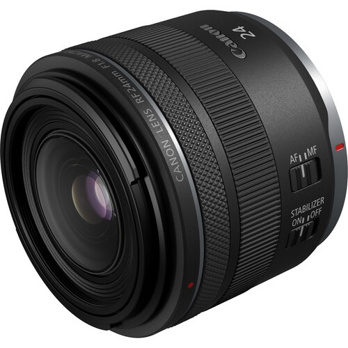Canon RF 24mm f/1.8 Macro IS STM Lens - Wide Aperture Prime Lens for Portrait, Landscape & Low Light Photography | Perfect for Travel, Street & Macro Shooting