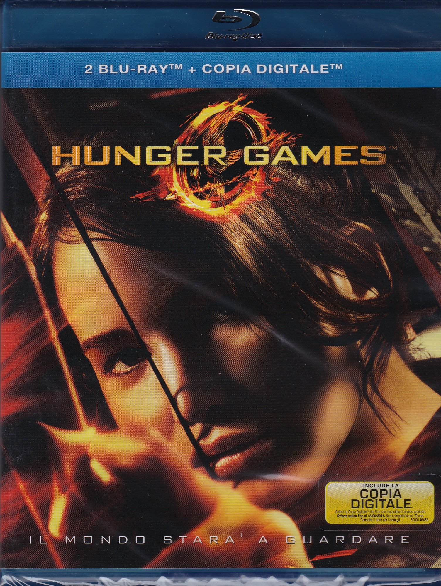 Hunger Games - 2 Blu-Ray + Copia Digitale [Edizione Italiana] - Film d'Azione e Avventura per Serate in Famiglia o con Amici