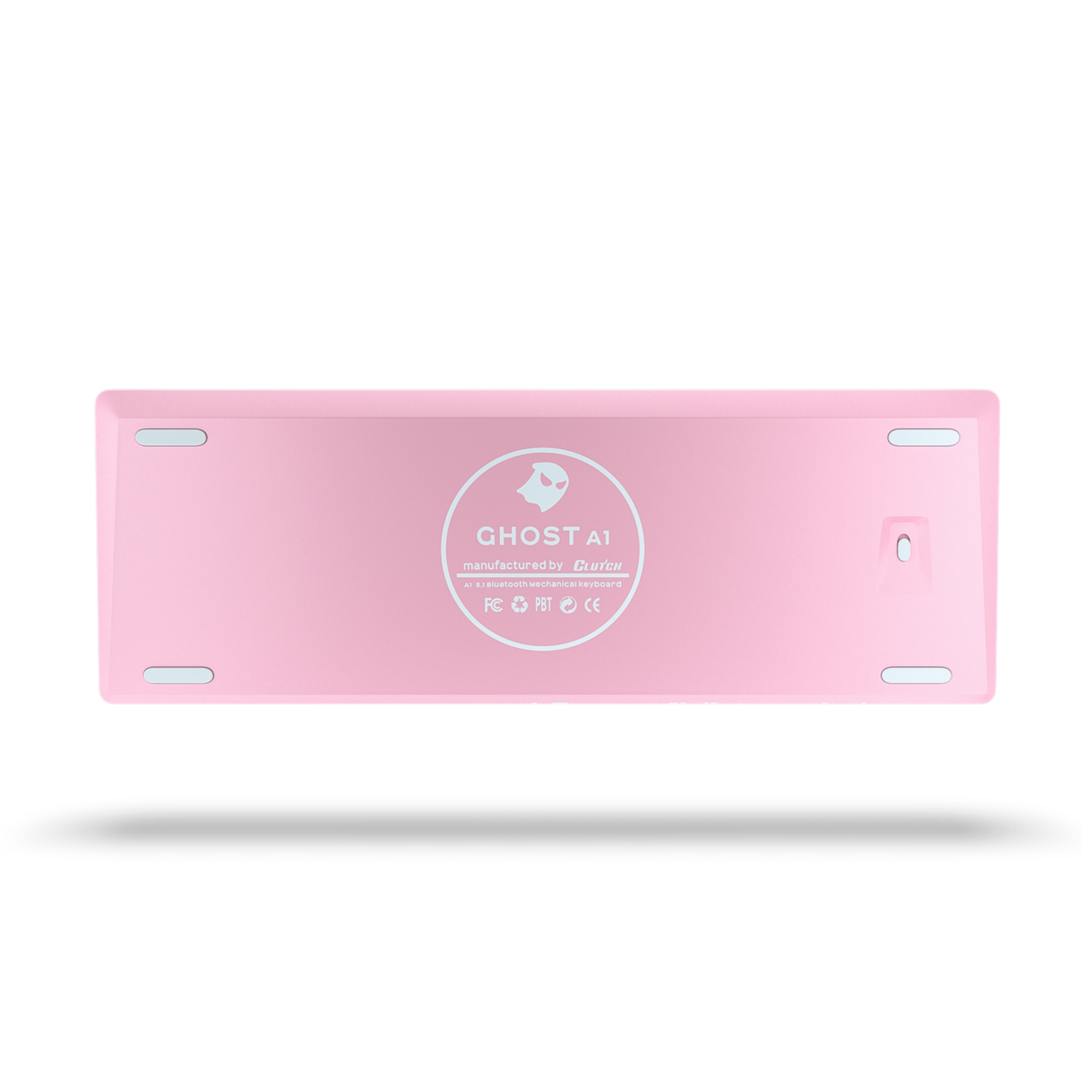Belle Delphine X Ghost Edition K1 Wireless Mechanical Gaming Keyboard - Kitty Pink RGB Backlit | Perfect for Gaming, Streaming & Typing